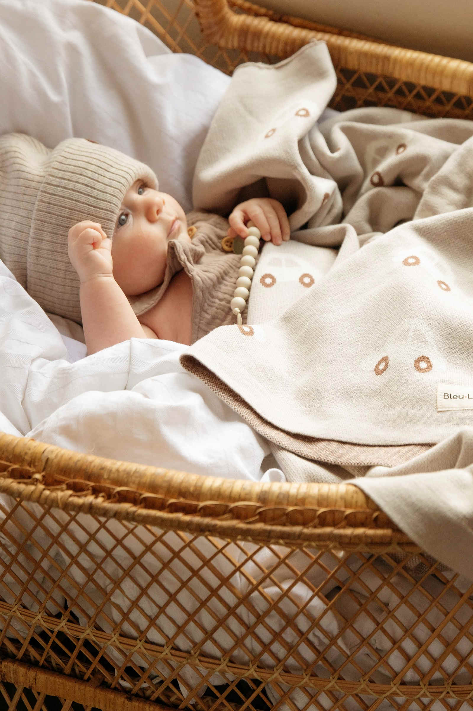 Knit Car Luxury Swaddle Blanket, 100% OEKO Tex Pima Cotton - Image 12