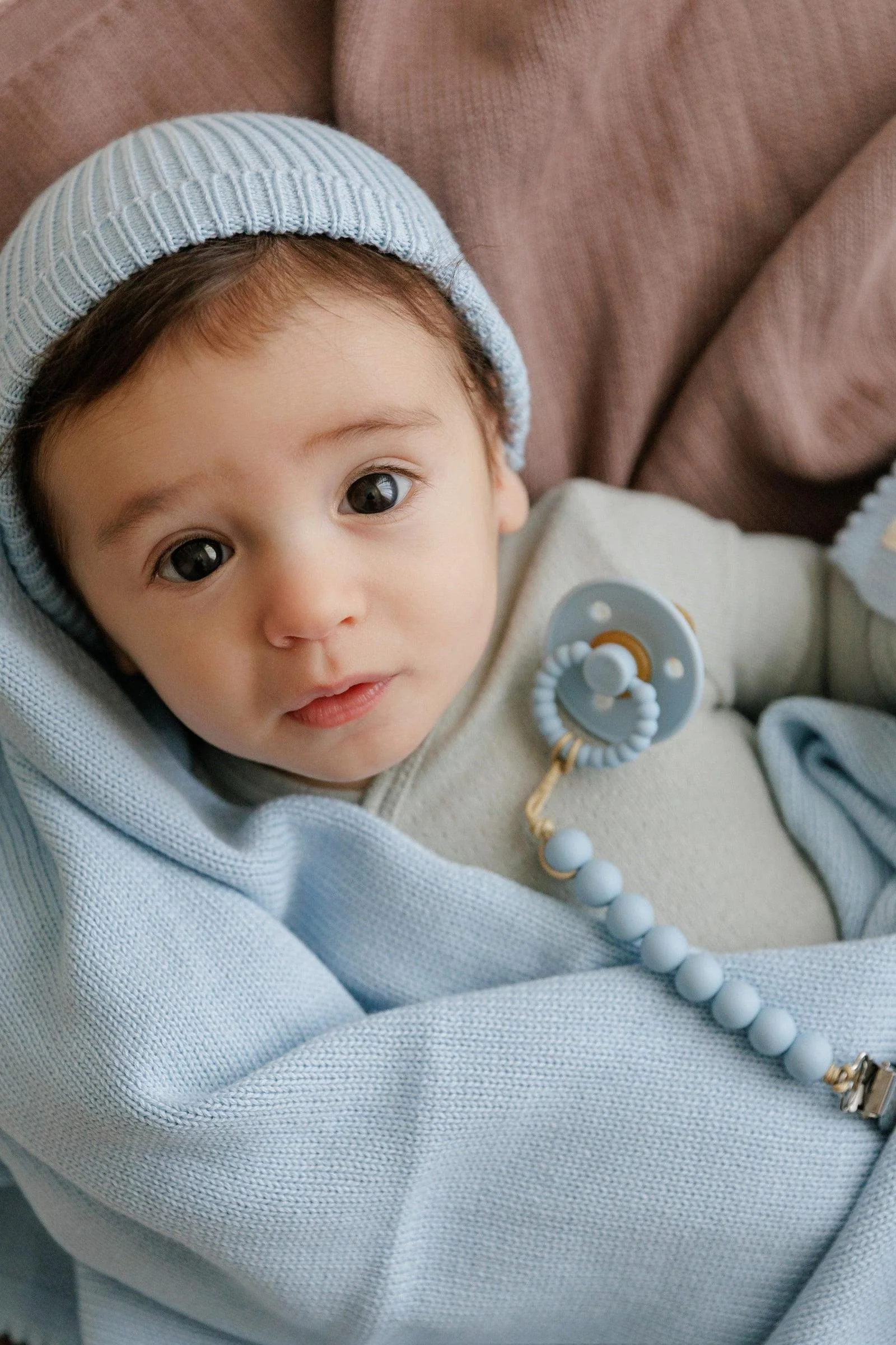 Organic Luxe Baby Blanket, 100% Cotton - Image 10
