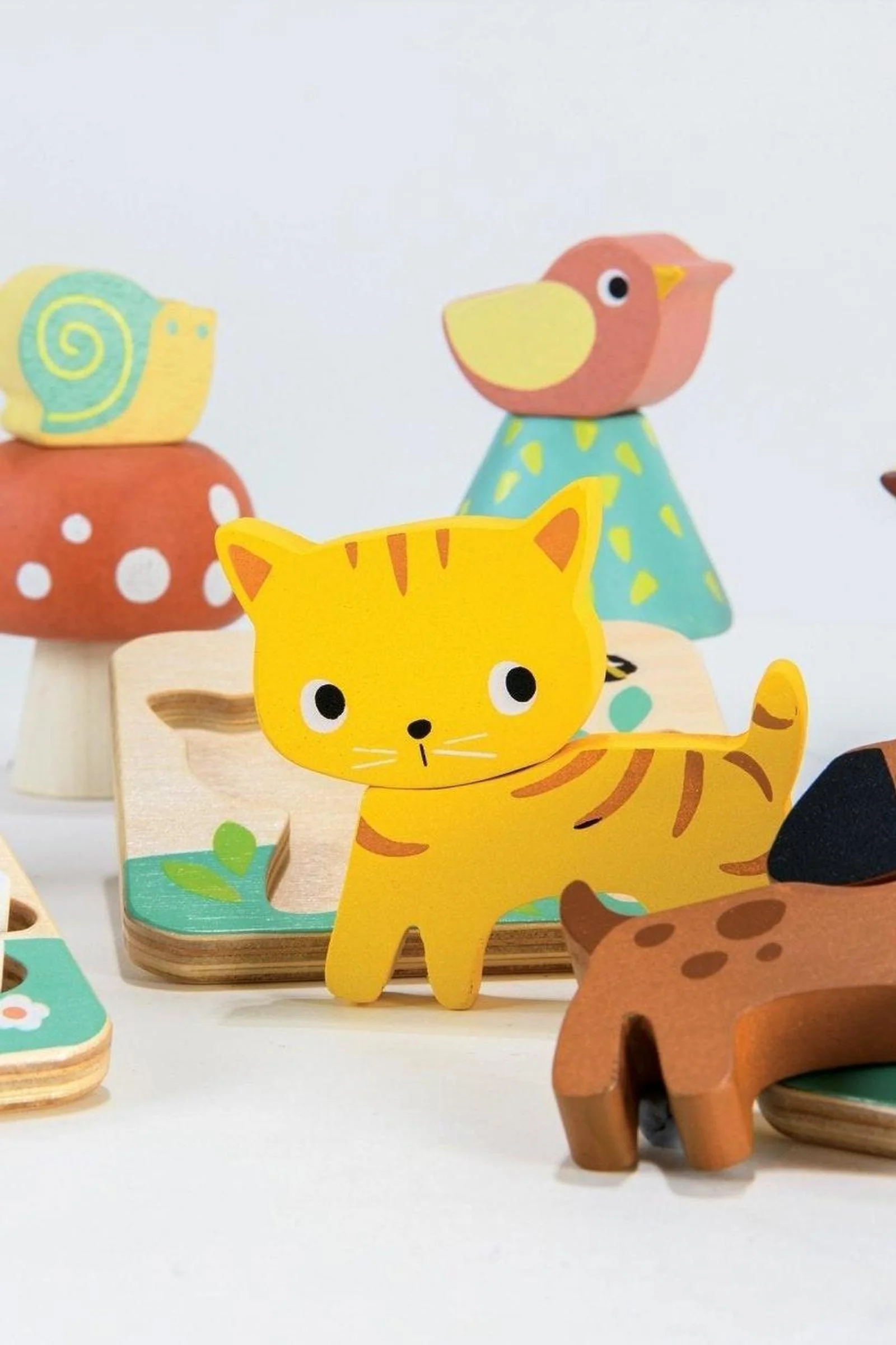 Mentari Wooden Toys, 24 Months Garden Playtime Set - Image 3