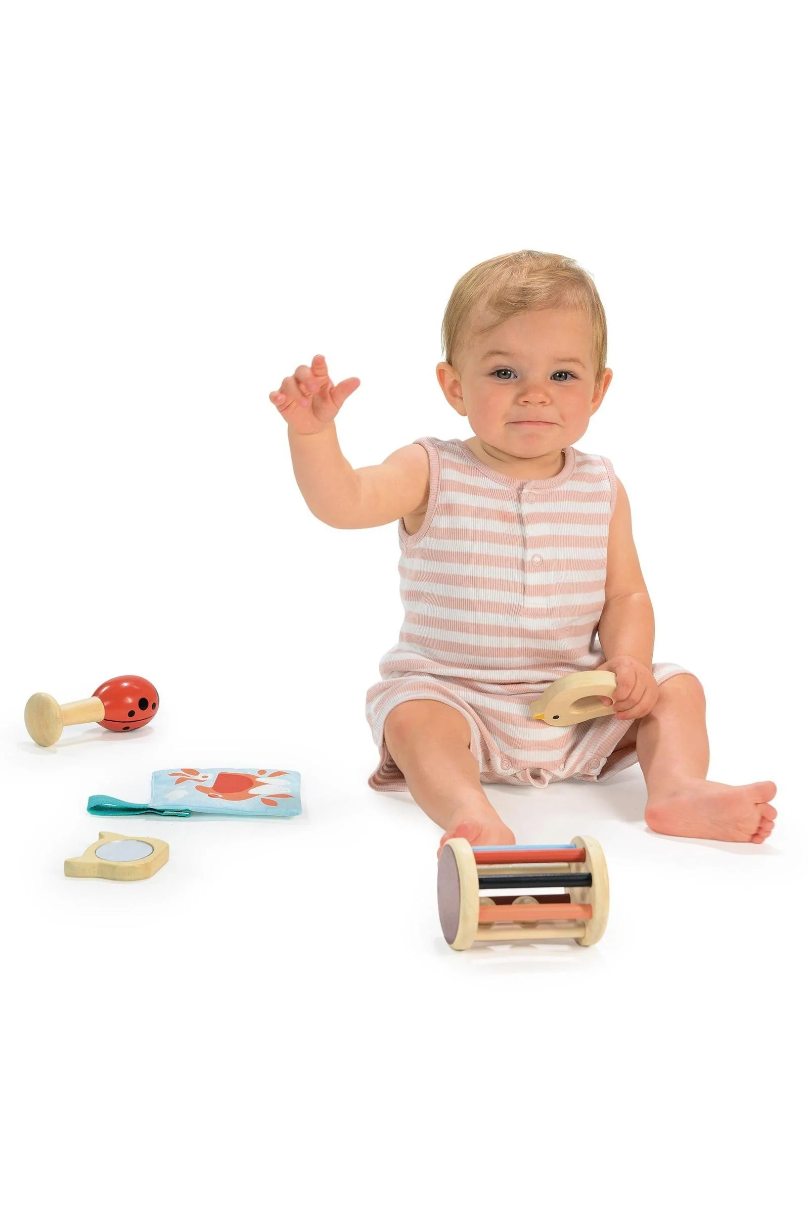 Mentari Wooden Toys, 6 Months Garden Playtime Set - Image 5