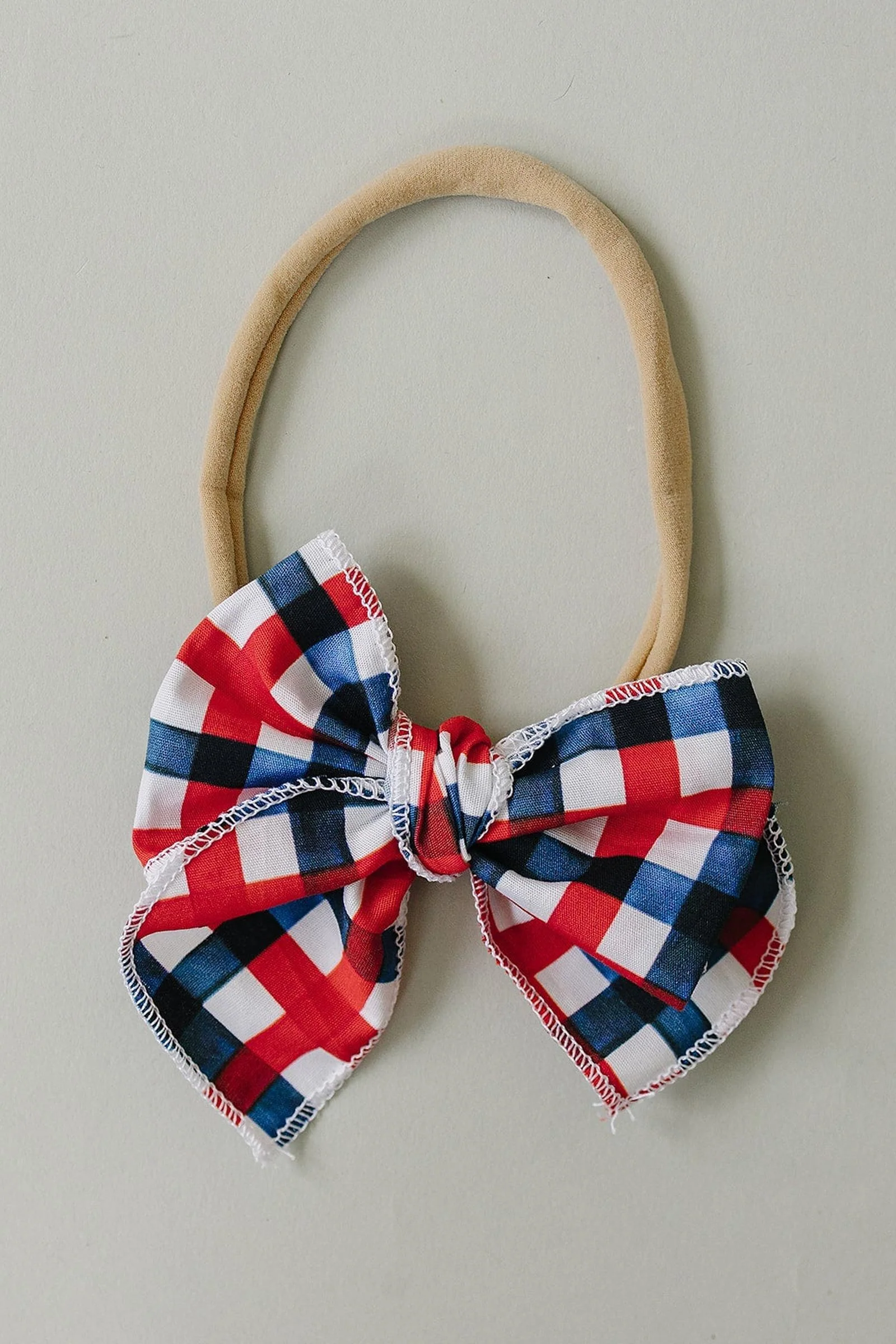 All American Plaid Hair Bows - Image 8