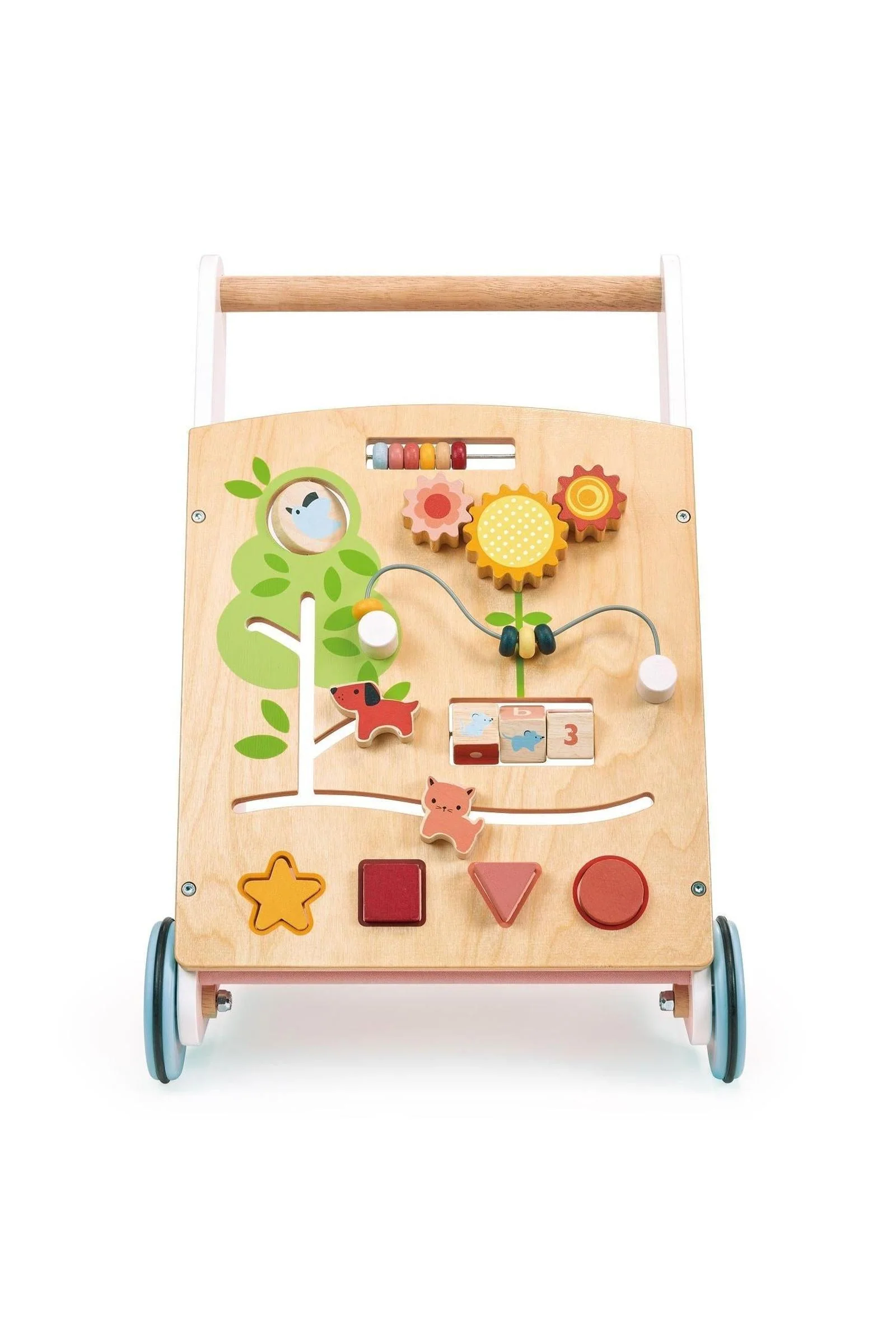 Mentari Wooden Toys, Bambino Activity Walker - Image 3