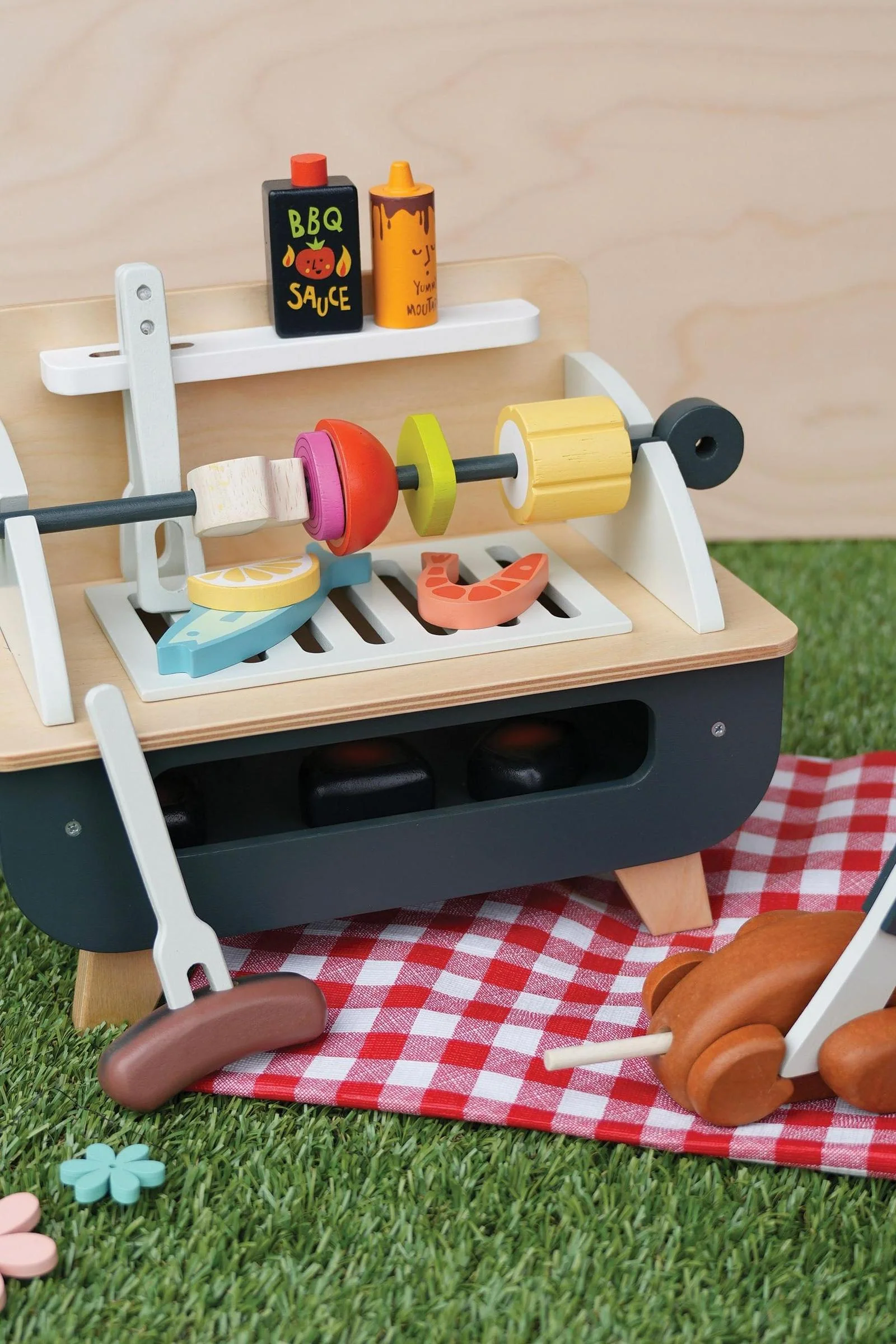 Tender Leaf Wooden Toys, Barbeque Play Set - Image 9