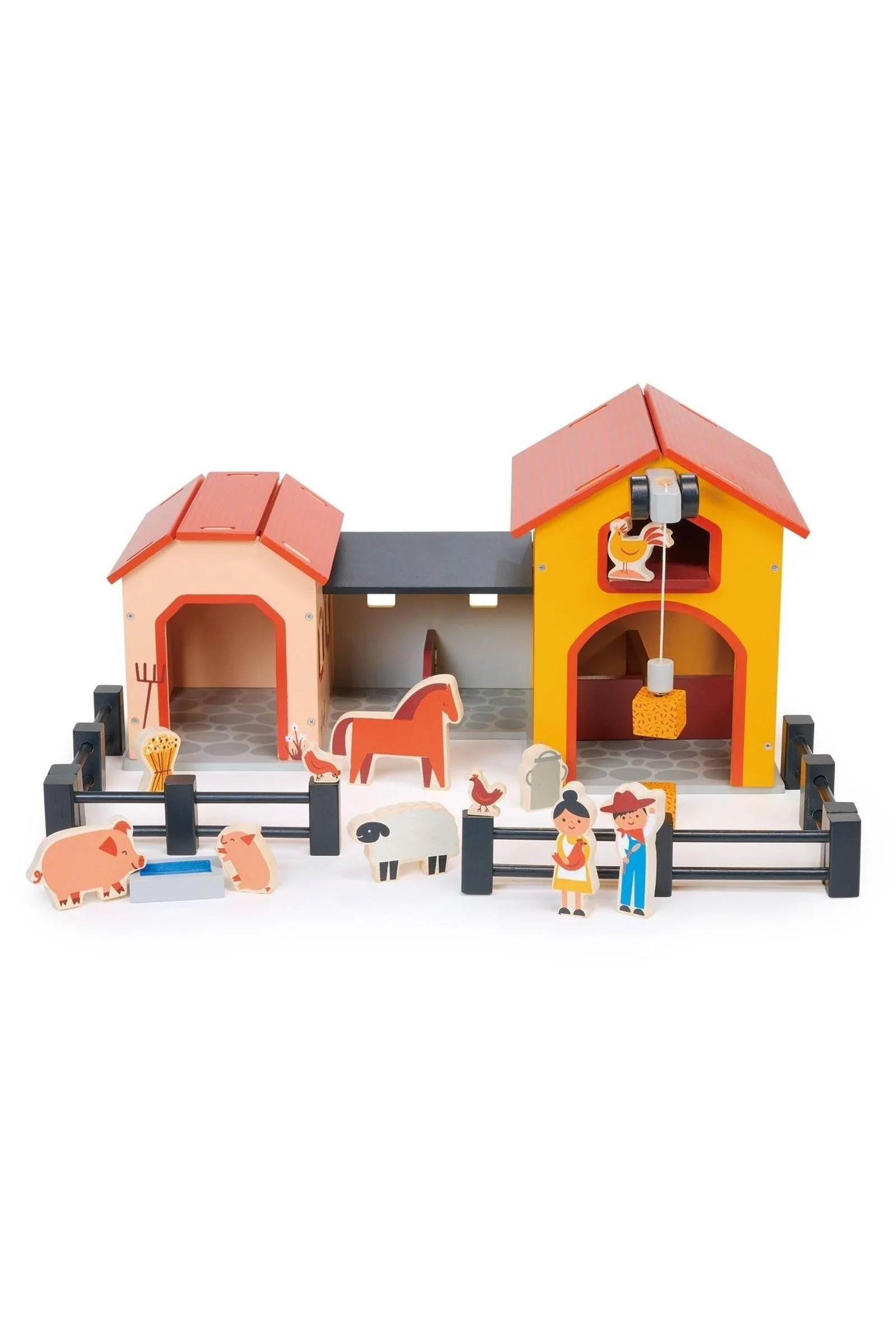 Mentari Wooden Toys, Billy's Barnyard - Image 2