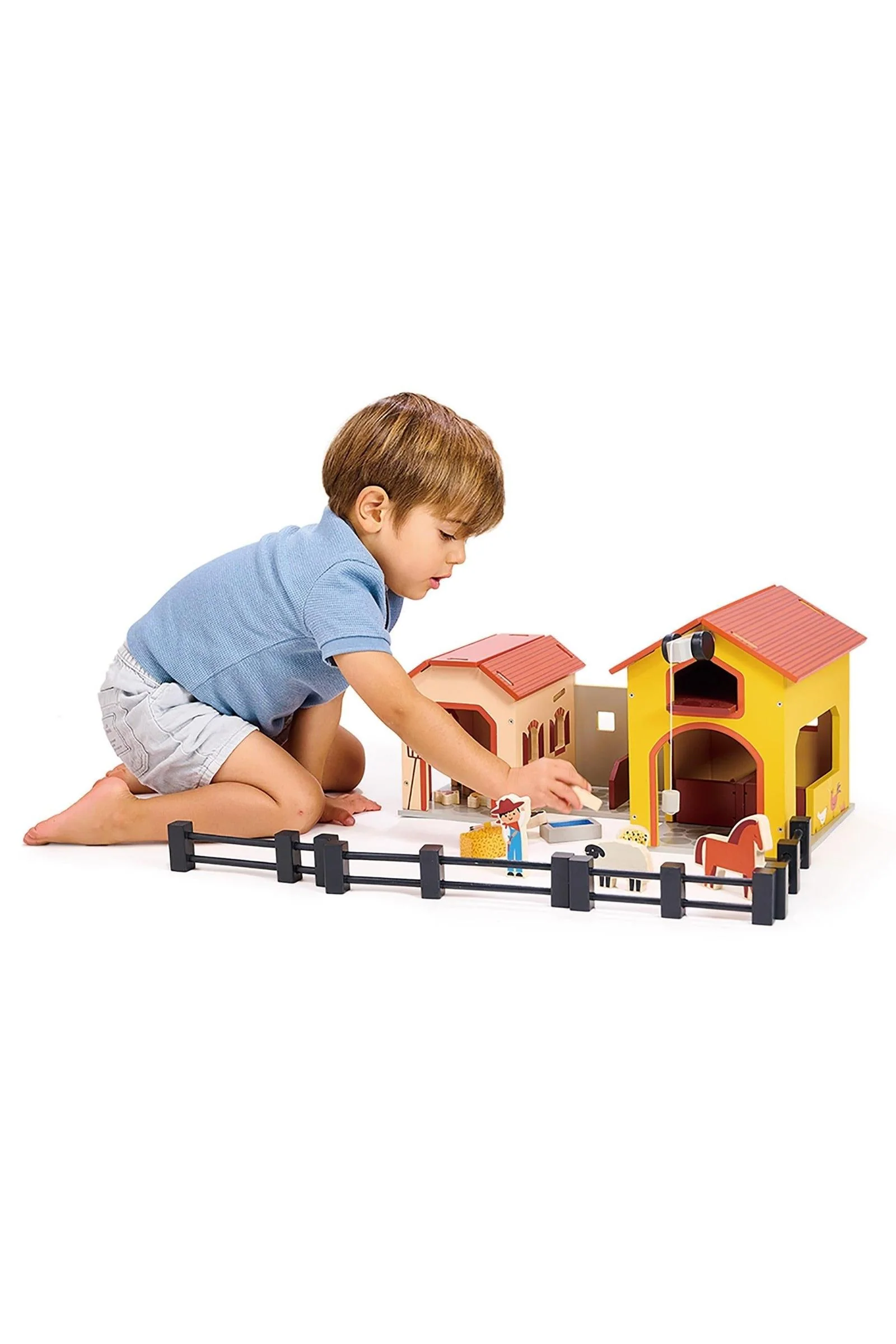 Mentari Wooden Toys, Billy's Barnyard - Image 3