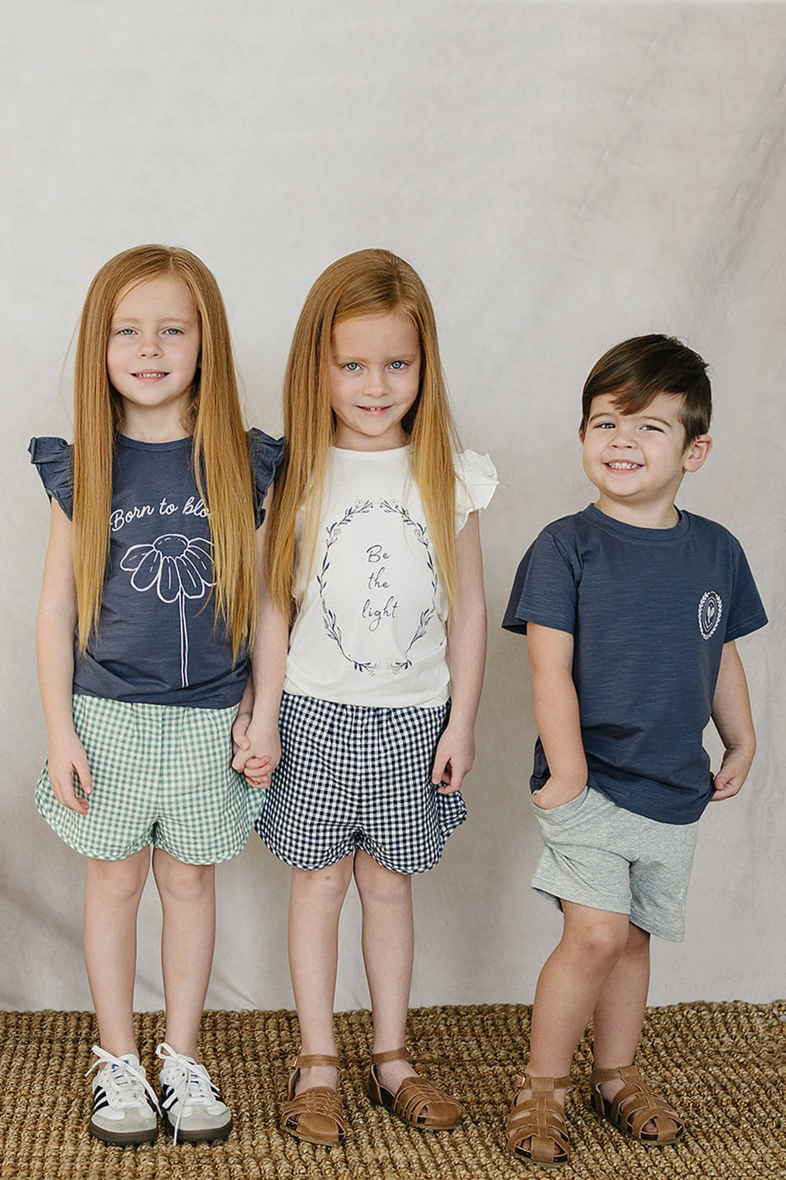 Mebie Baby Green Gingham Shorts, 100% Cotton, Baby, Toddler & Kids - Image 5