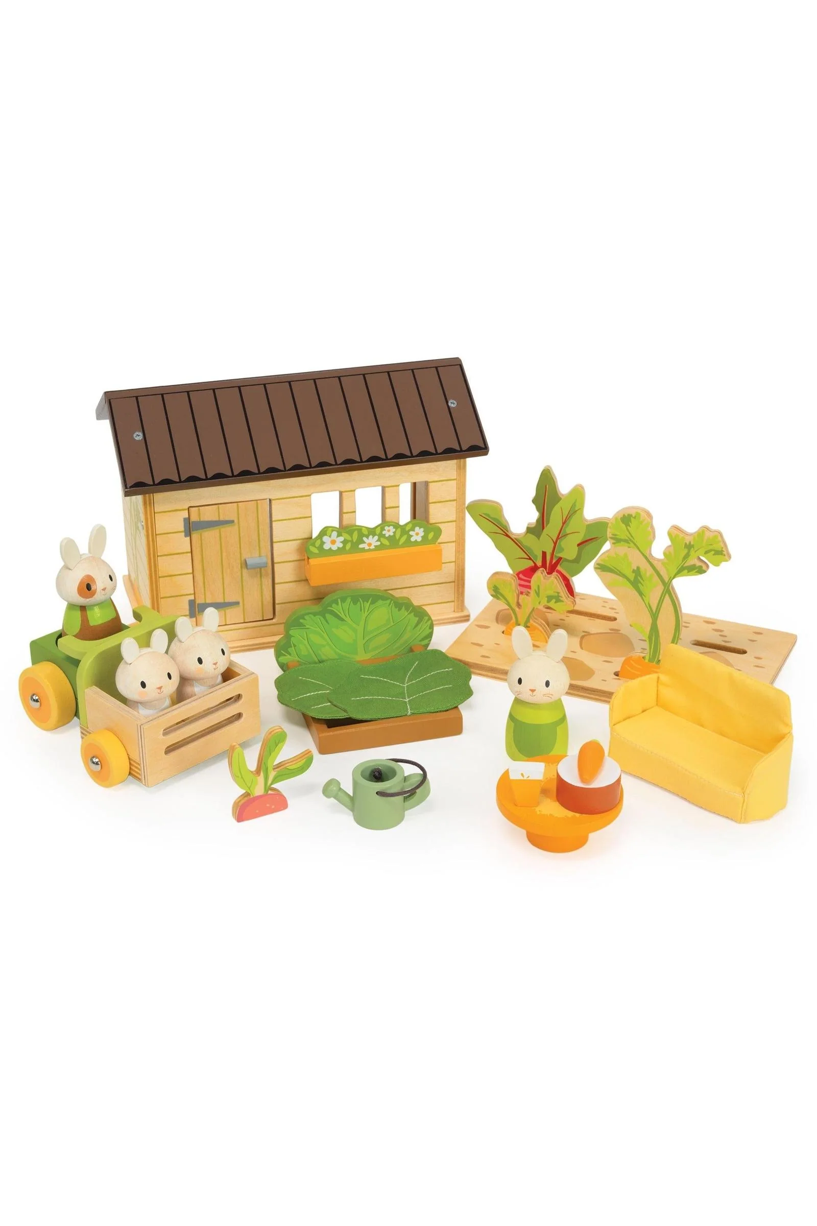 Tender Leaf Wooden Toys, Bunny's Carrot Patch - Image 3