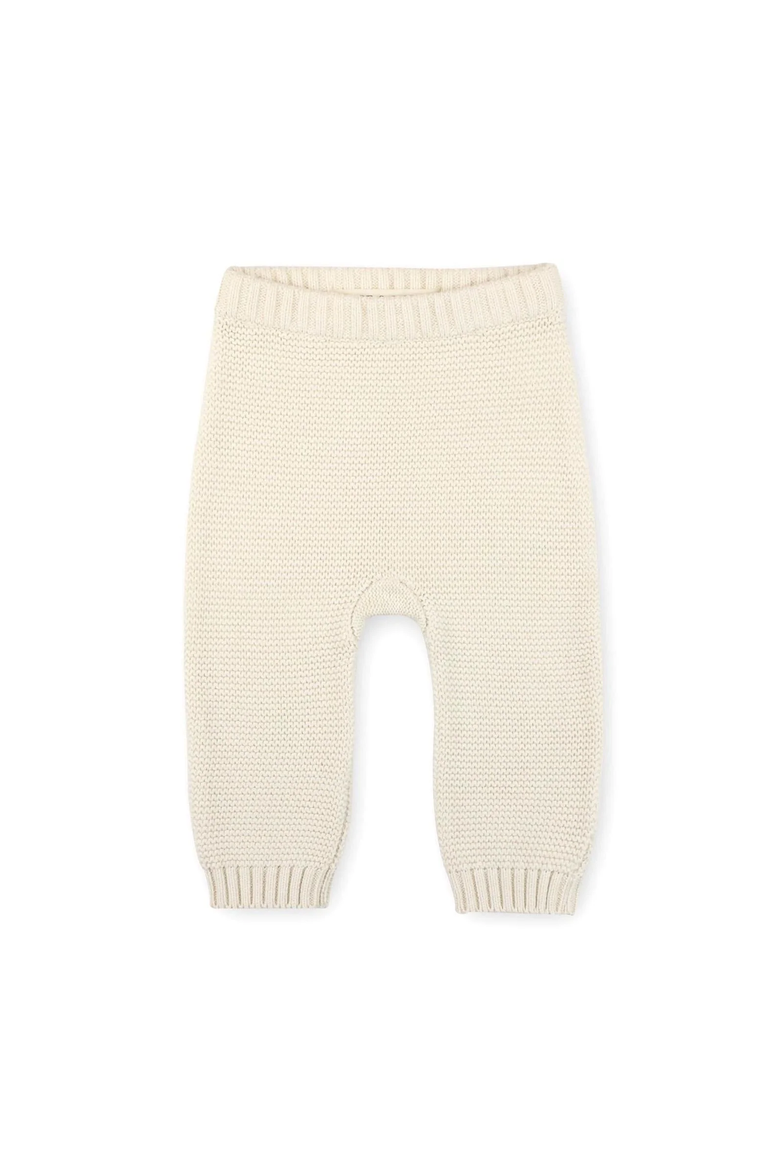 Hope & Henry Organic Cotton Cable Sweater and Legging Set for Babies, Ivory, 0-24M - Image 6