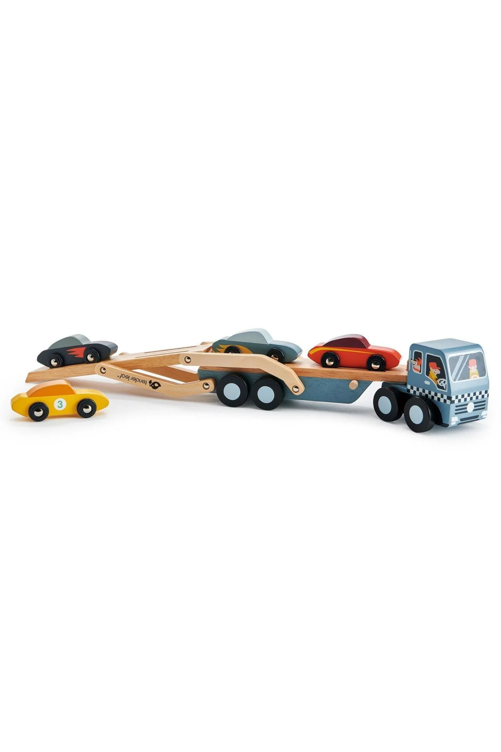 Tender Leaf Wooden Toys, Car Transporter - Image 5