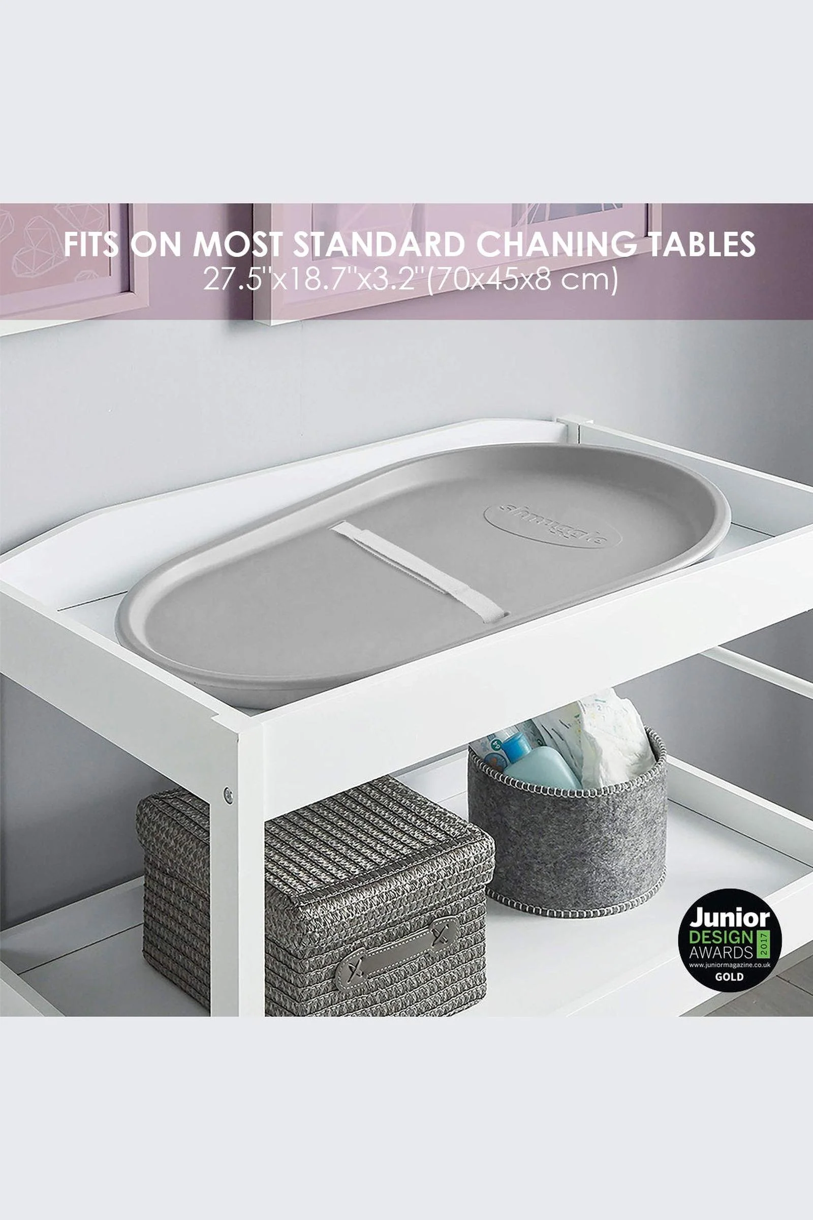 Changing Essentials Kit: Shnuggle Changing Mat + Diaper Pail + Better Bag Liners (90 Day Supply) - Image 10
