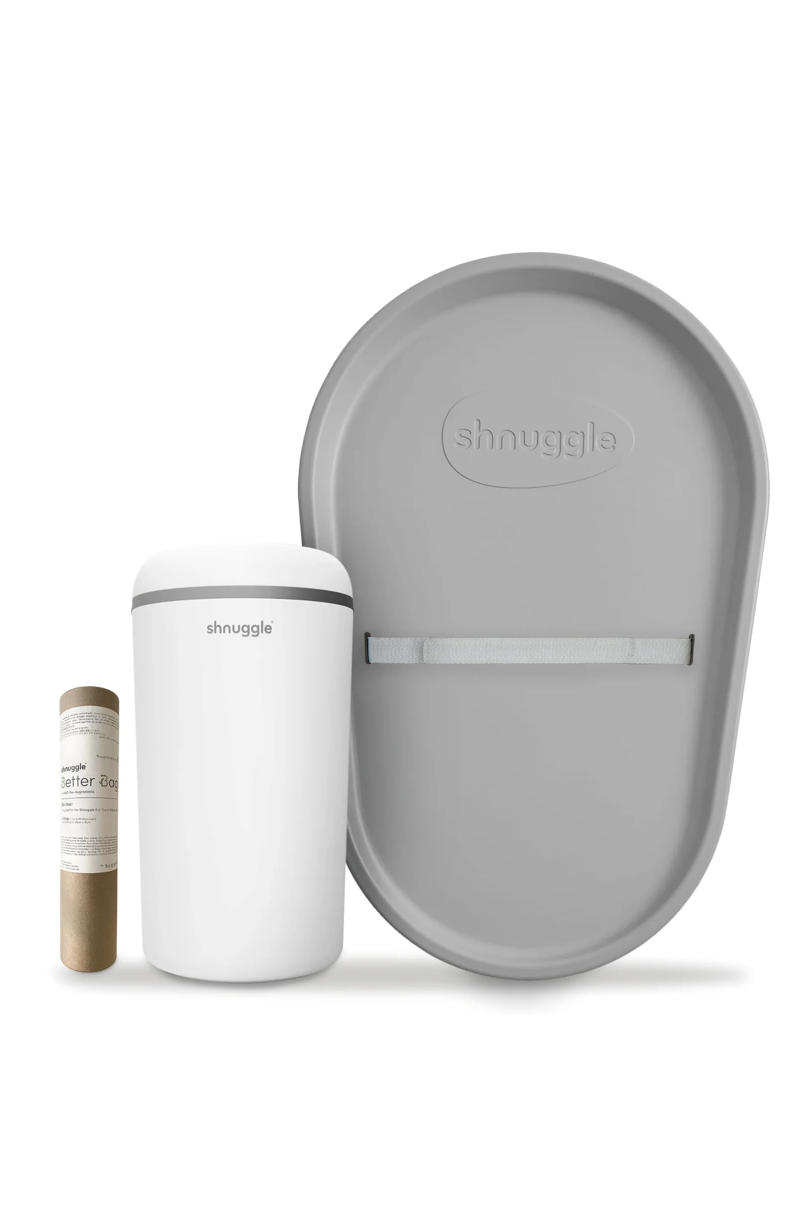Changing Essentials Kit: Shnuggle Changing Mat + Diaper Pail + Better Bag Liners (90 Day Supply) - Image 20