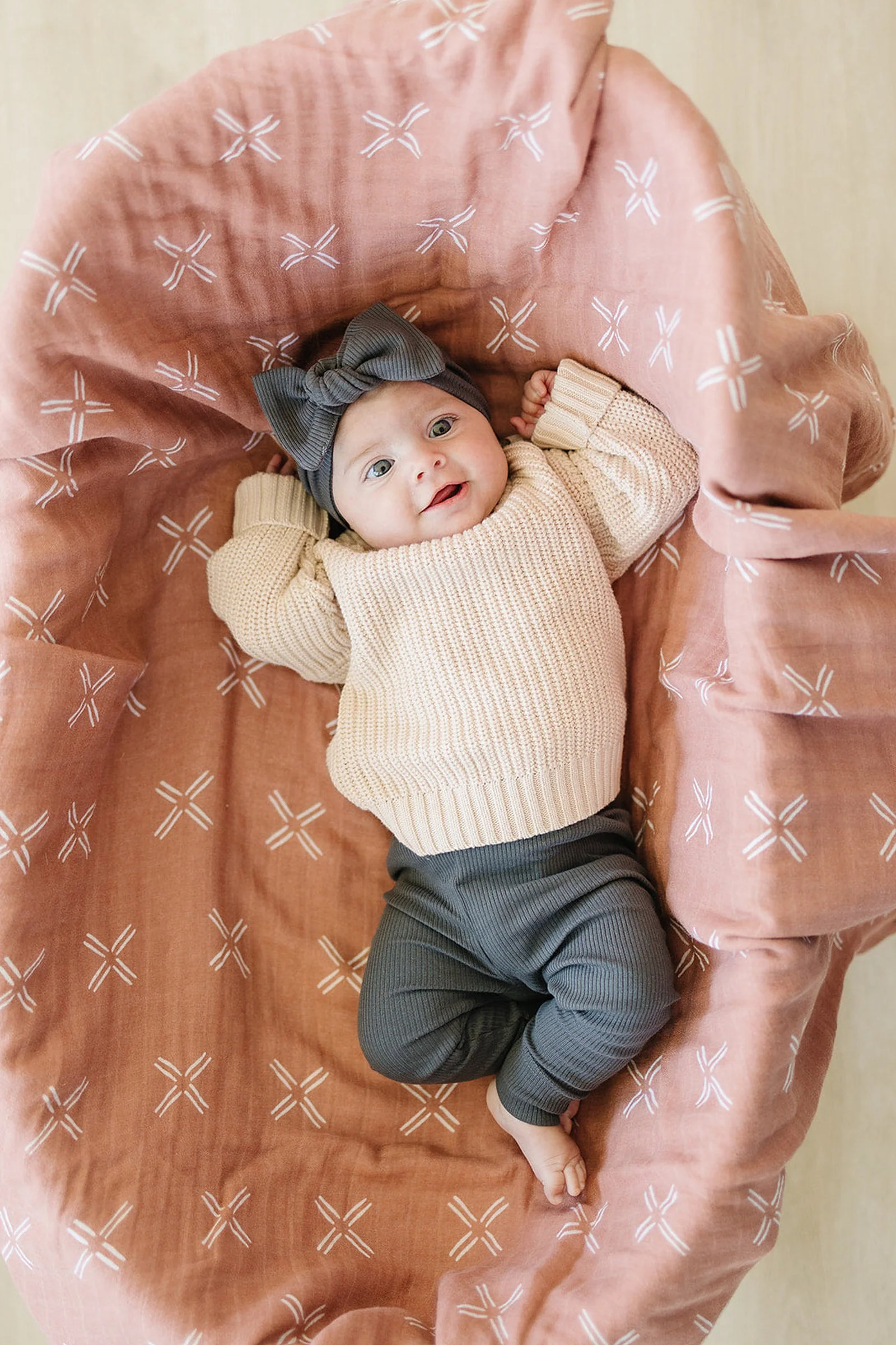 Mebie Baby Charcoal Organic Leggings, Baby Essentials, Cotton - Image 3