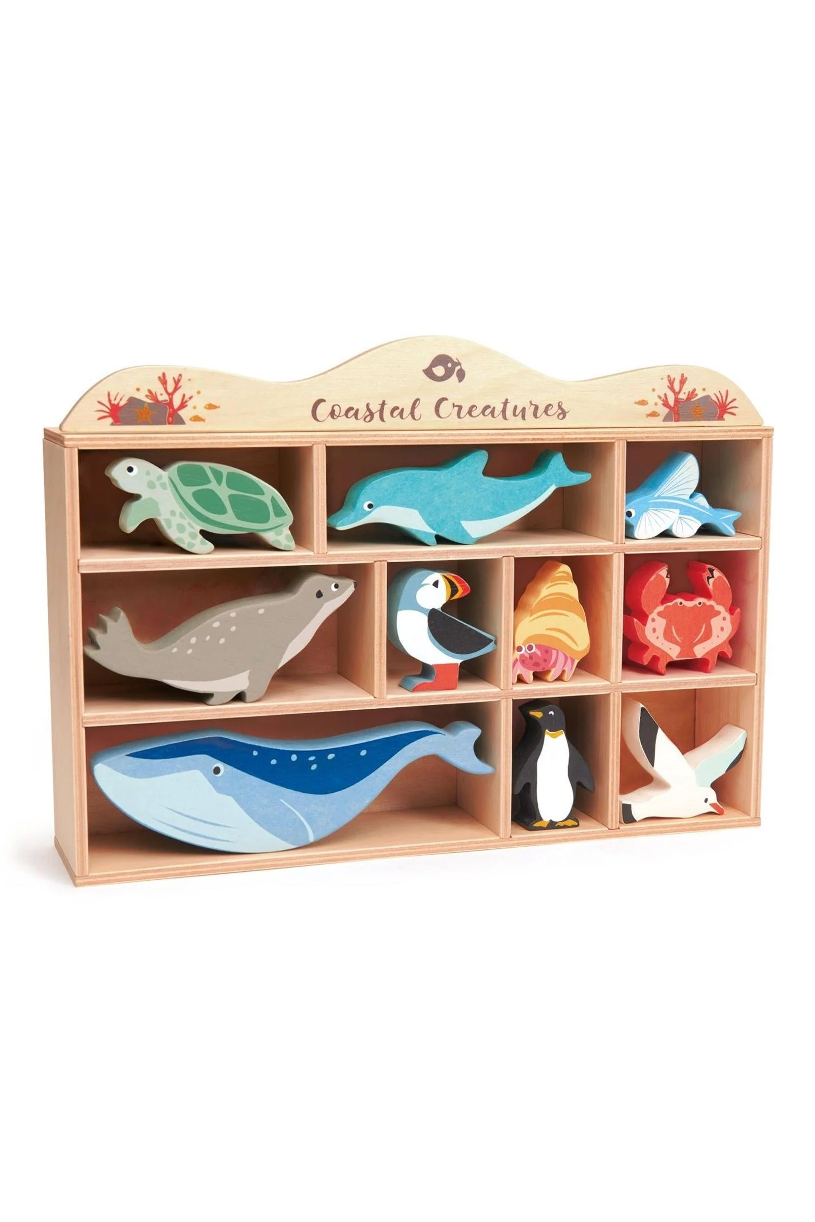 Tender Leaf Wooden Toys, Coastal Creatures Collection