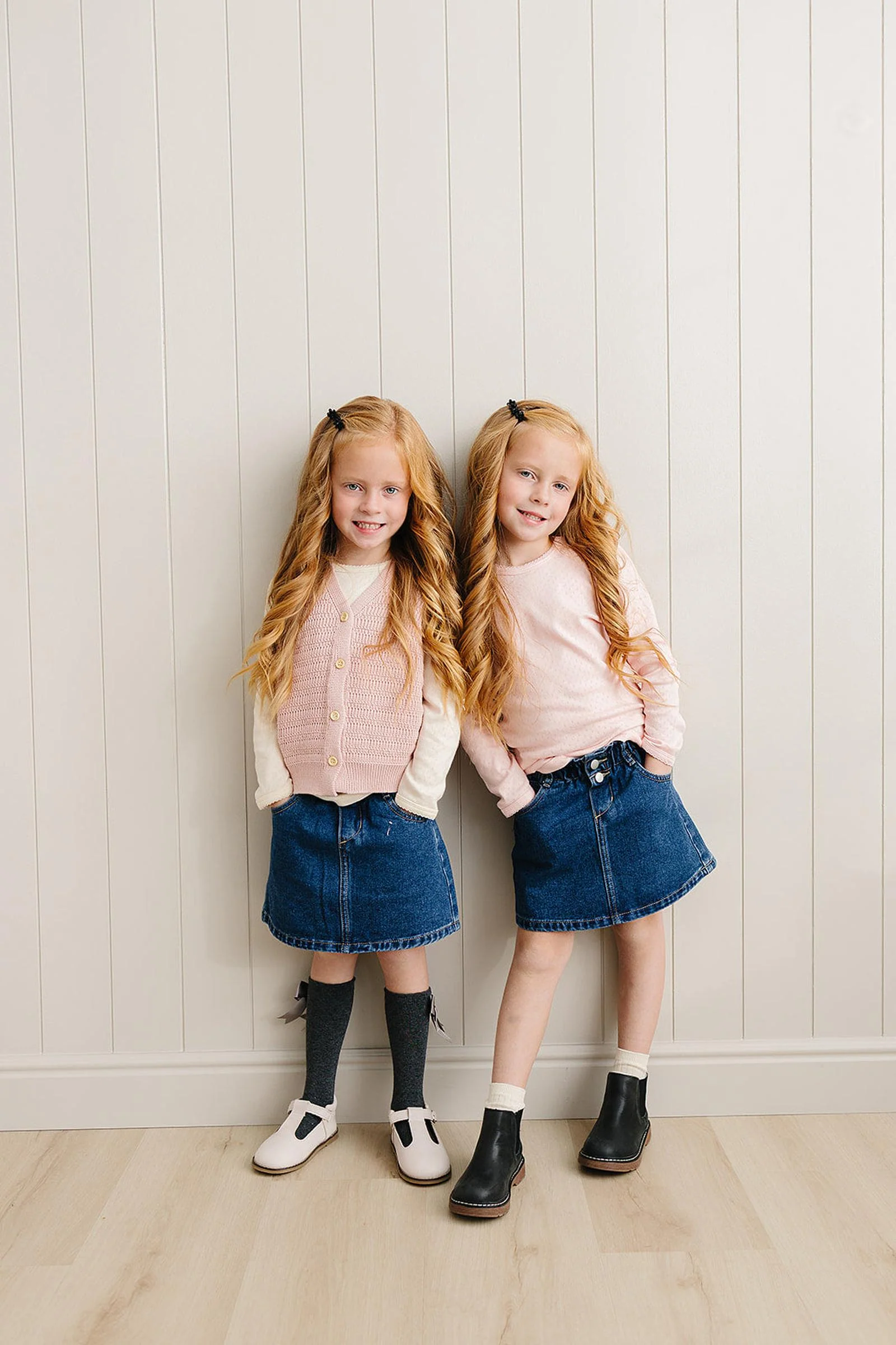 Mebie Baby Dark Wash Denim Skirt, 100% Cotton, Baby, Toddler & Kids - Image 6
