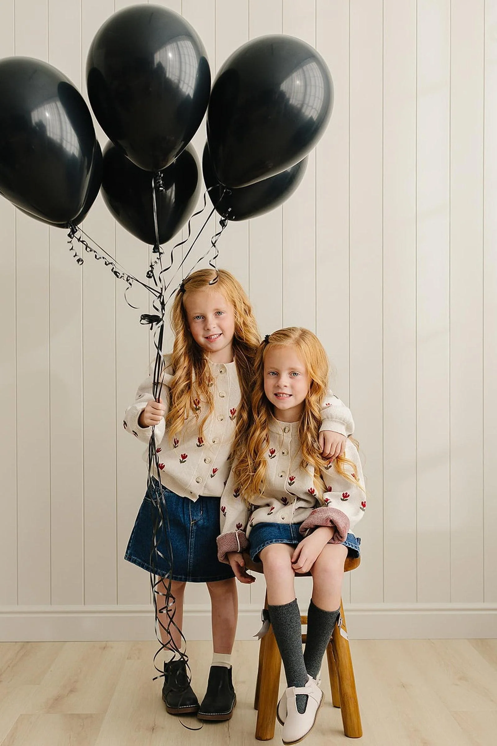 Mebie Baby Dark Wash Denim Skirt, 100% Cotton, Baby, Toddler & Kids - Image 8