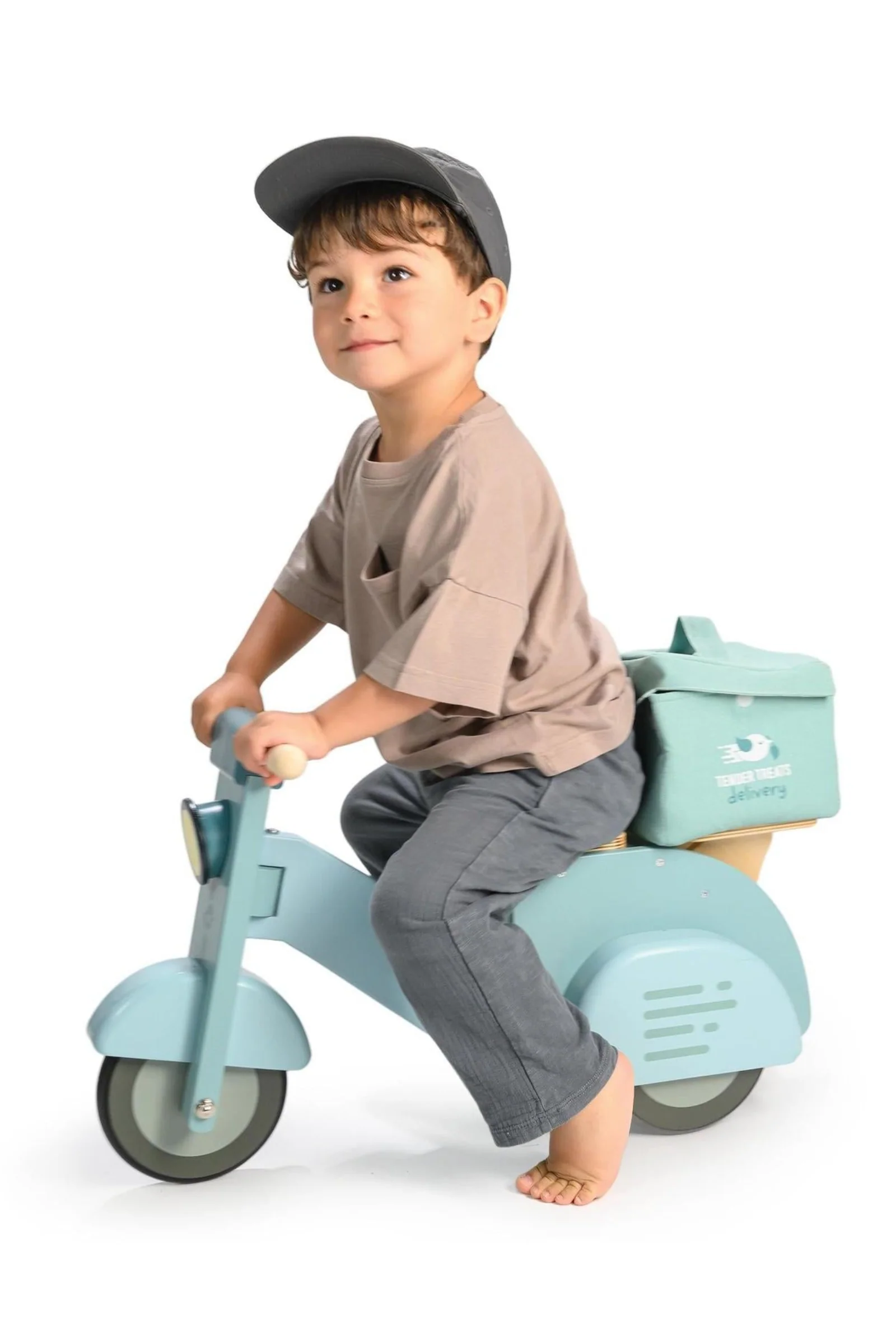 Tender Leaf Wooden Toys, Delivery Scooter - Image 3
