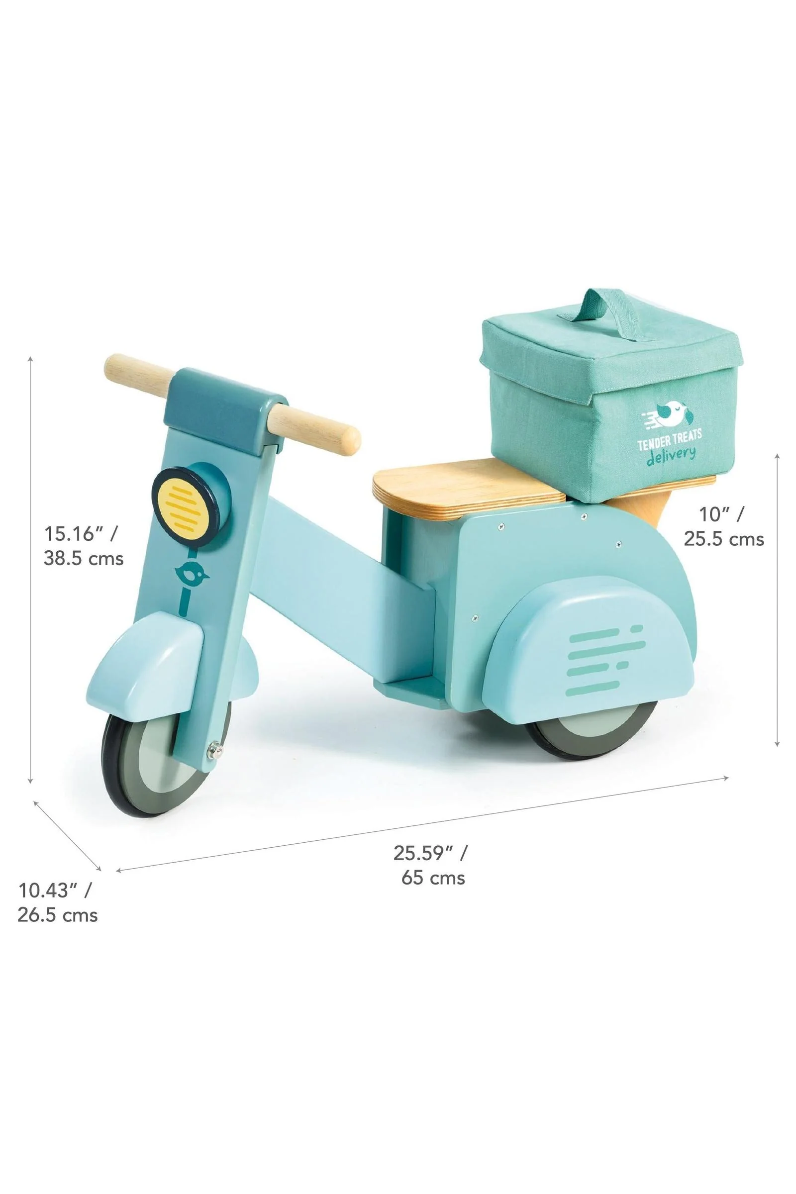 Tender Leaf Wooden Toys, Delivery Scooter - Image 9
