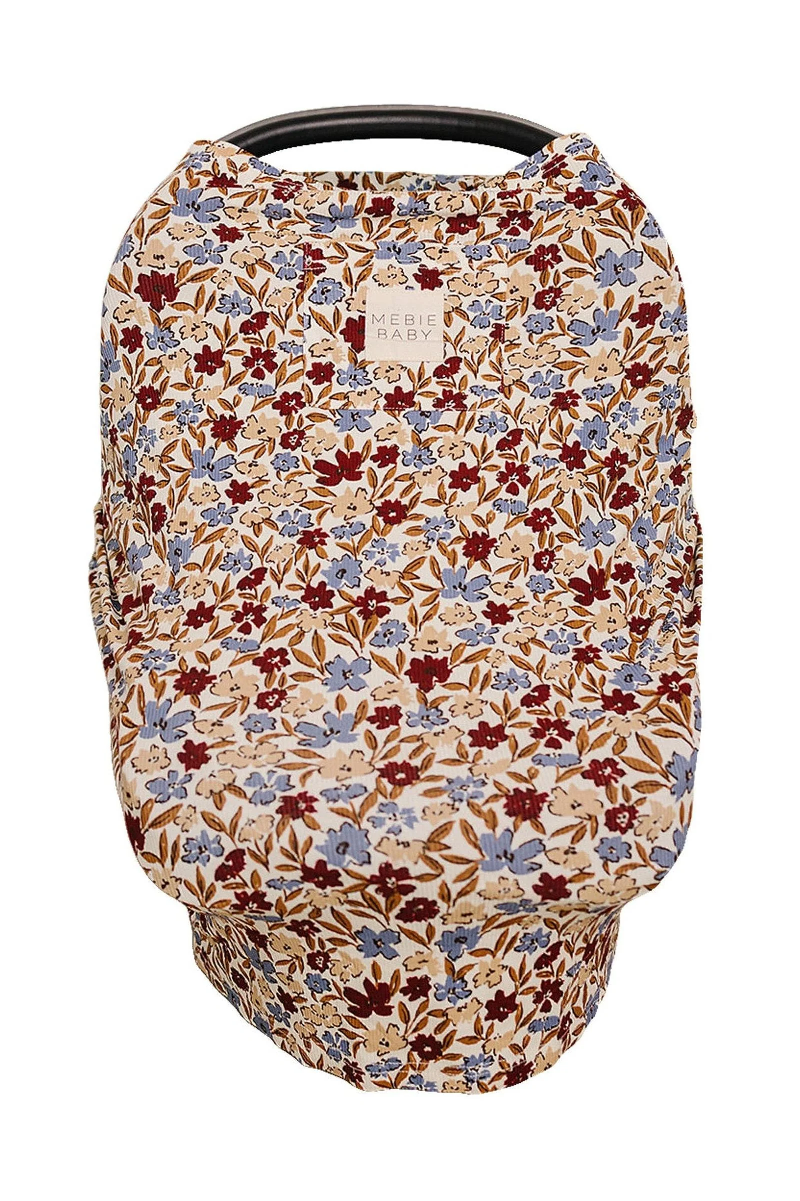 Mebie Baby Desert Floral Ribbed Bamboo Multi-Use Cover for Babies - Image 2