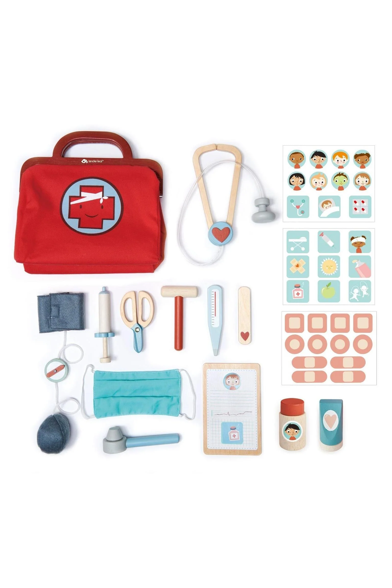 Tender Leaf Wooden Toys, Doctor's Bag - Image 3