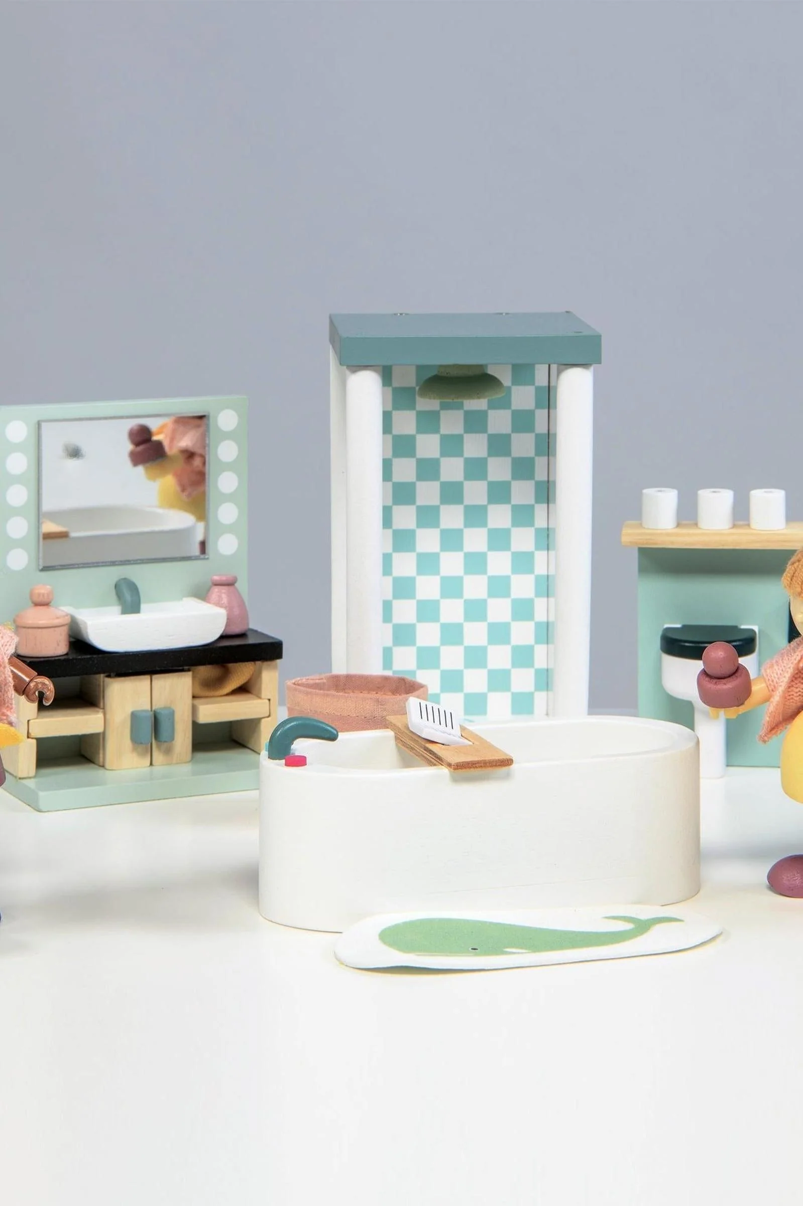 Tender Leaf Wooden Toys, Dollhouse Bathroom Furniture - Image 2