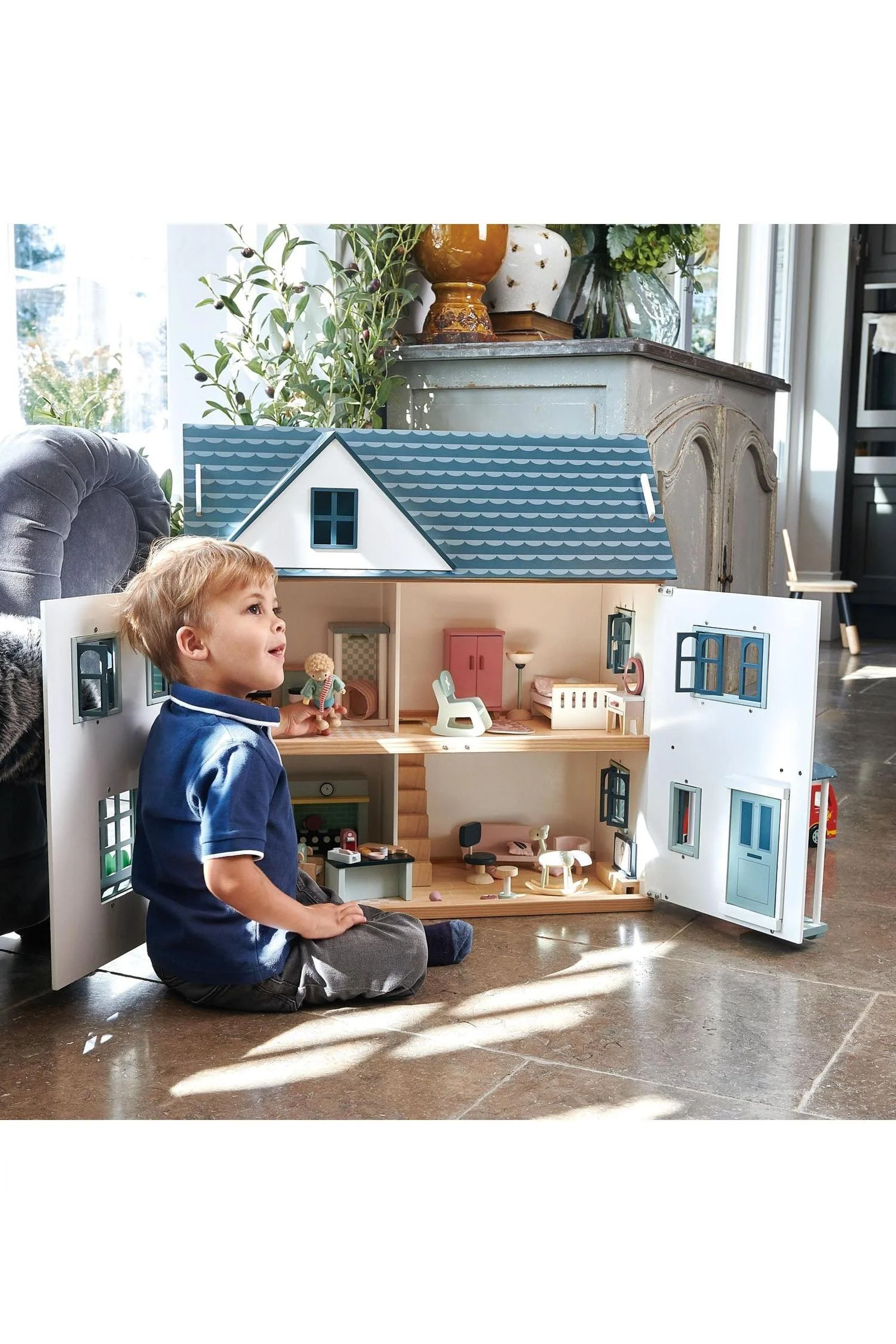 Tender Leaf Wooden Toys, Dovetail House, Dollhouse - Image 4
