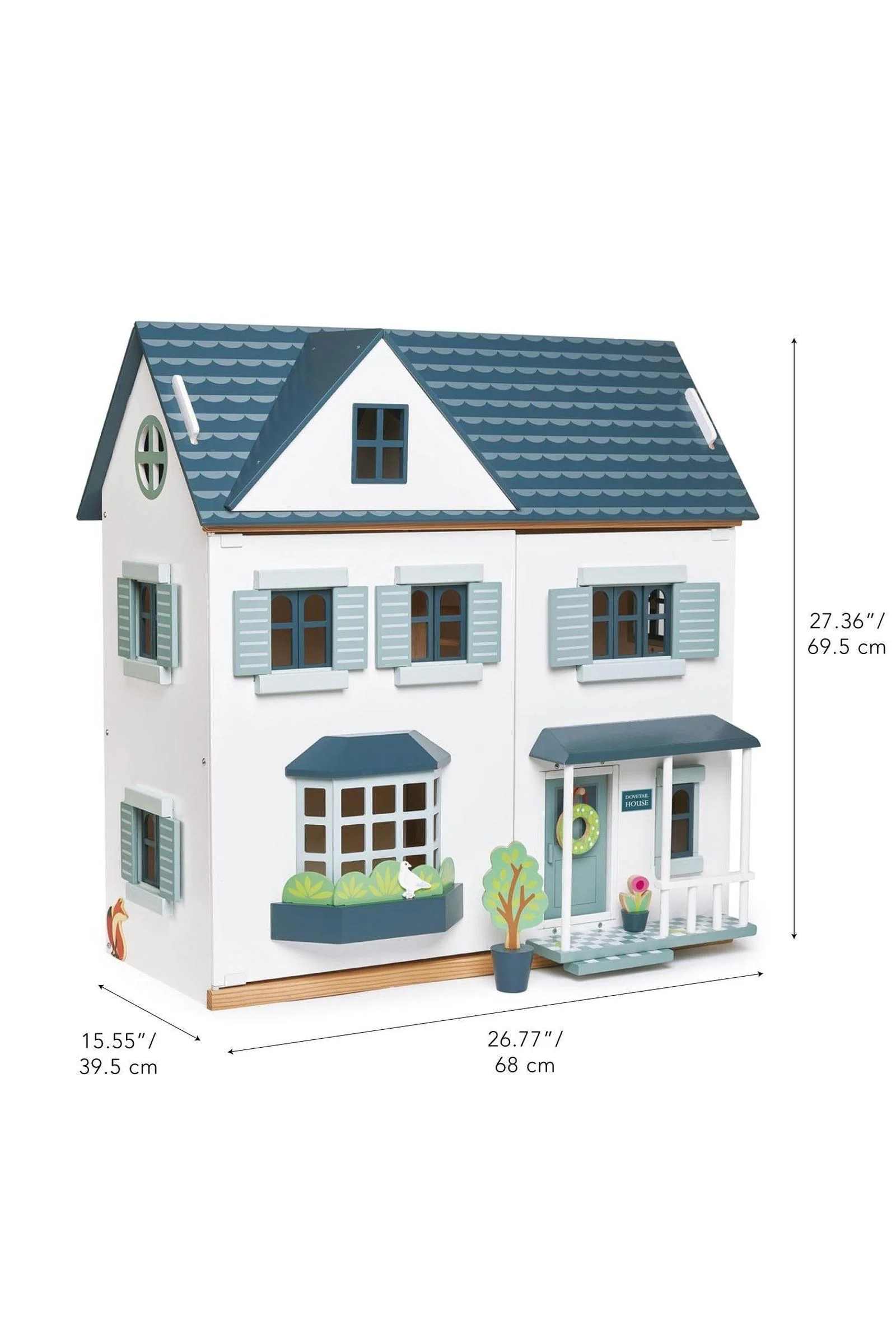 Tender Leaf Wooden Toys, Dovetail House, Dollhouse - Image 9