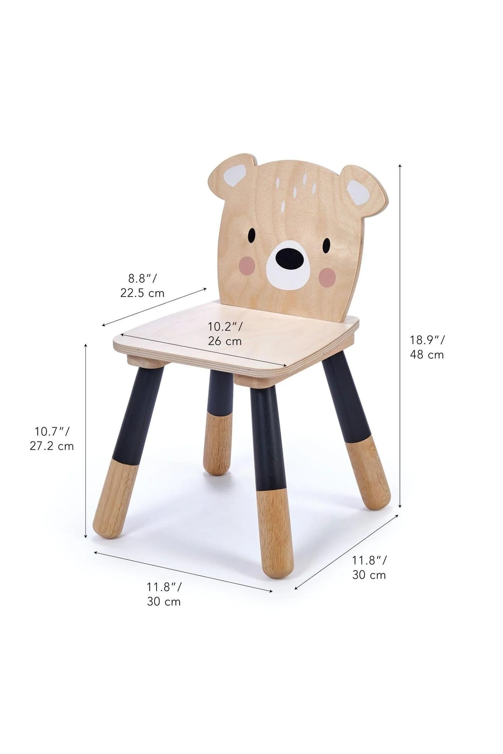 Tender Leaf Forest Bear Chair, Toddler Furniture, Sustainably Built - Image 3