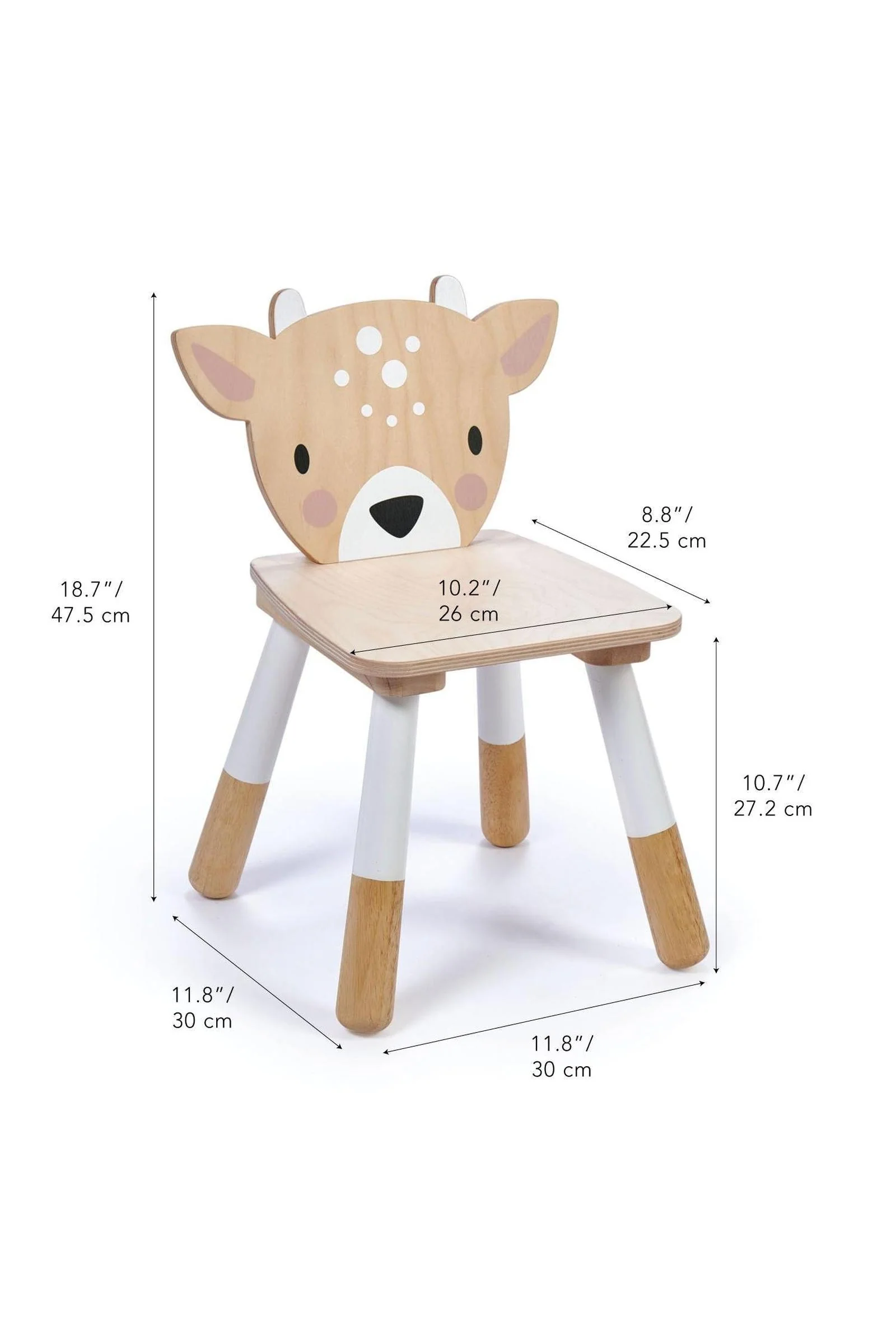 Tender Leaf Forest Deer Chair, Toddler Furniture, Sustainably Built - Image 3