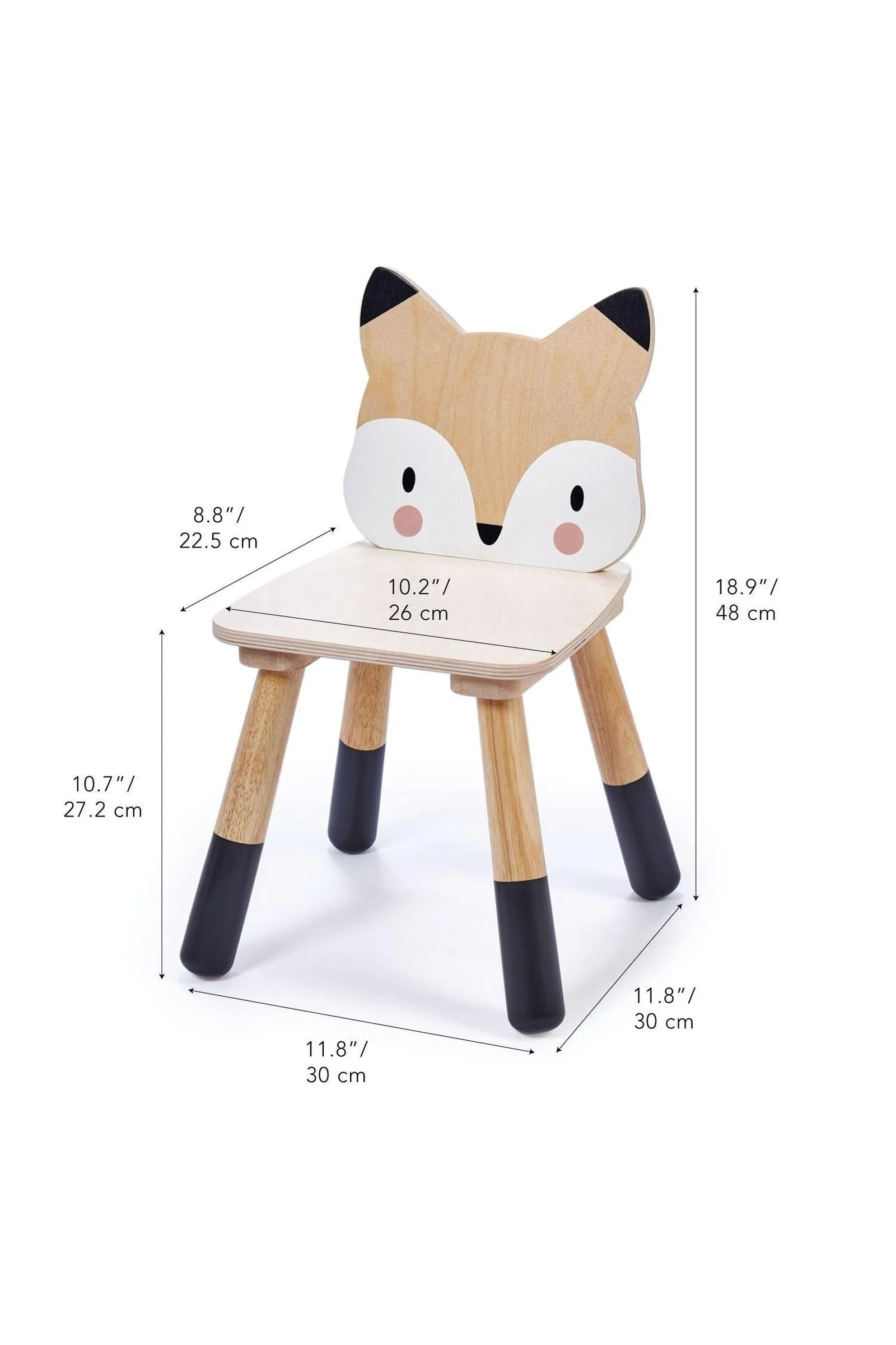 Tender Leaf Forest Fox Chair, Toddler Furniture, Sustainably Built - Image 5