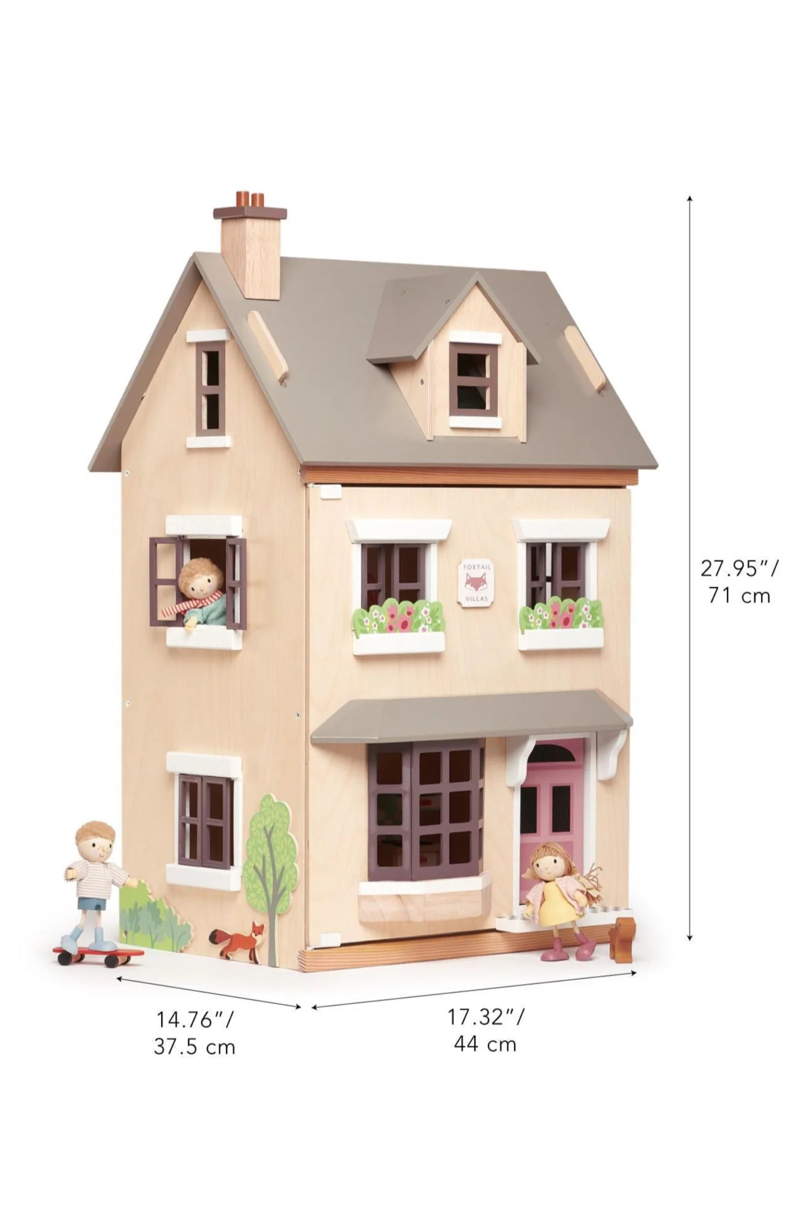 Tender Leaf Wooden Toys, Foxtail Villa, Dollhouse, Award Winning Toy - Image 10