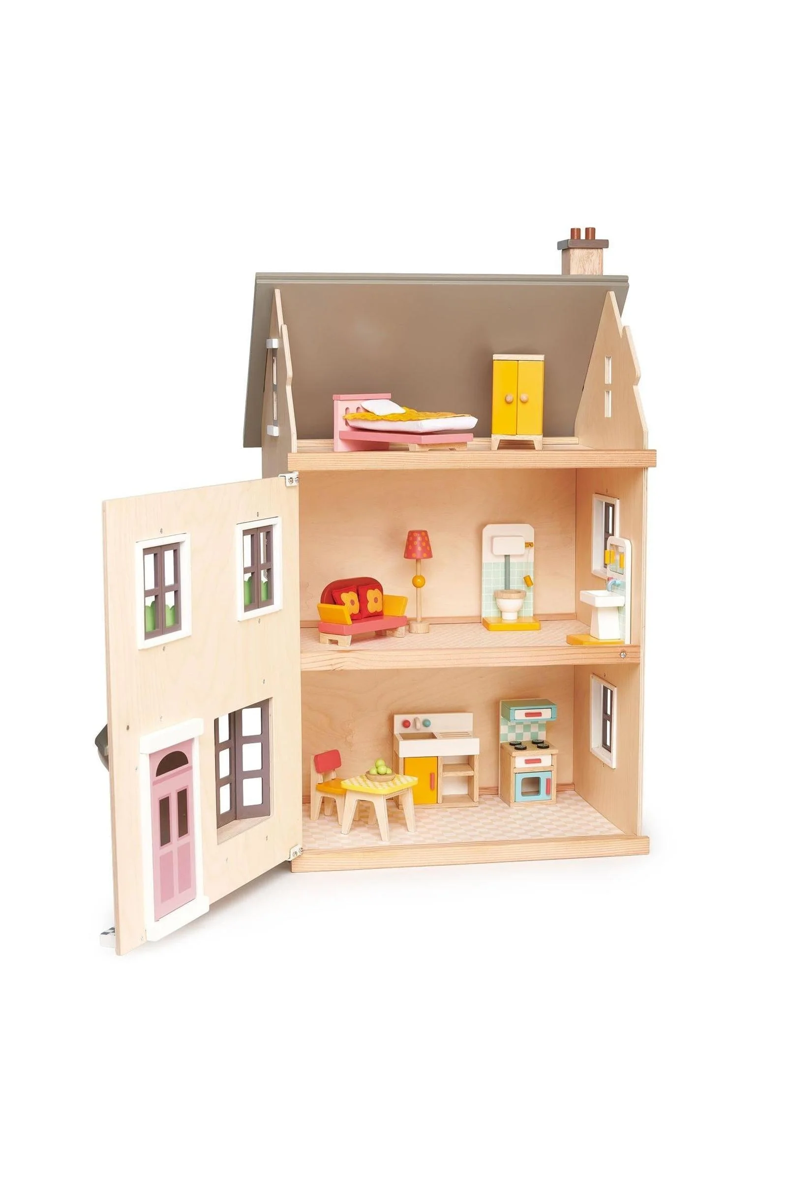 Tender Leaf Wooden Toys, Foxtail Villa, Dollhouse, Award Winning Toy - Image 6
