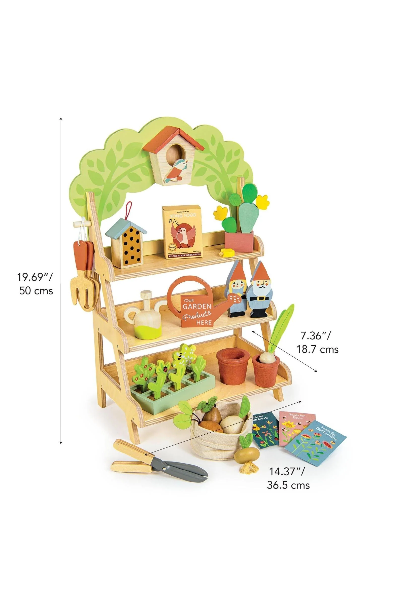 Tender Leaf Wooden Toys, Garden Centre - Image 7