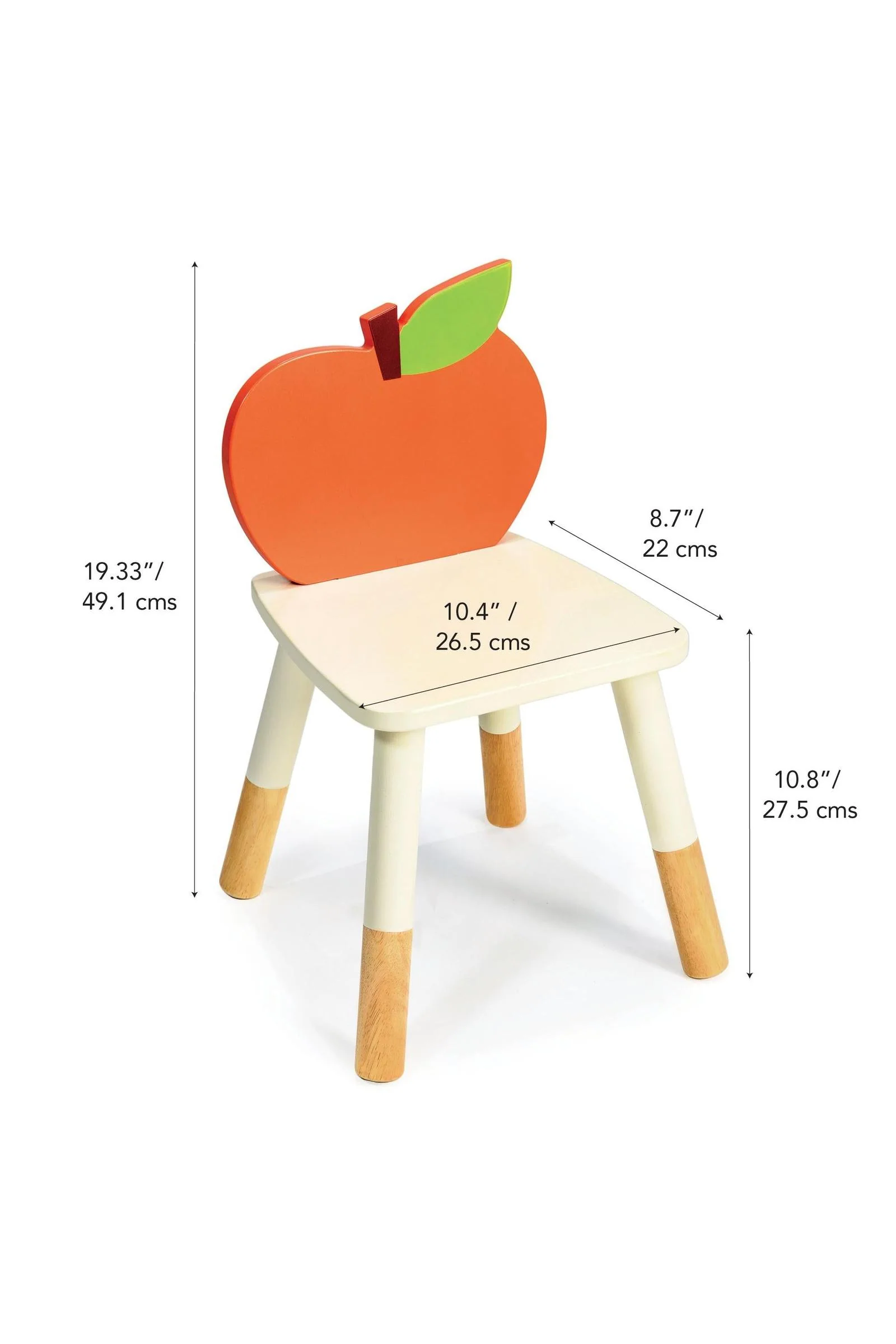 Mentari Garden Fruit Chair, Toddler Furniture, Sustainably Built - Image 5