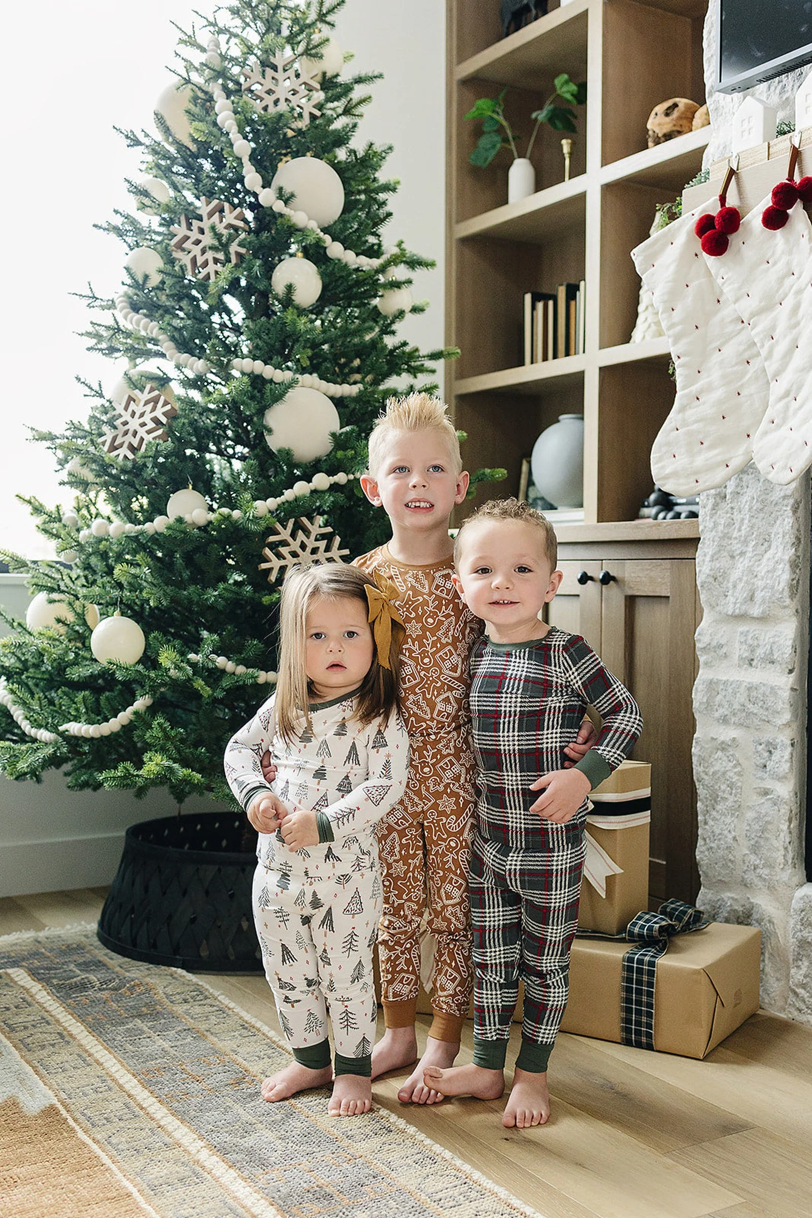 Mebie Baby Green Plaid Cozy Pajama Set, Gender Neutral, Bamboo, Gender Neutral, Baby, Toddler & Kids - Image 4