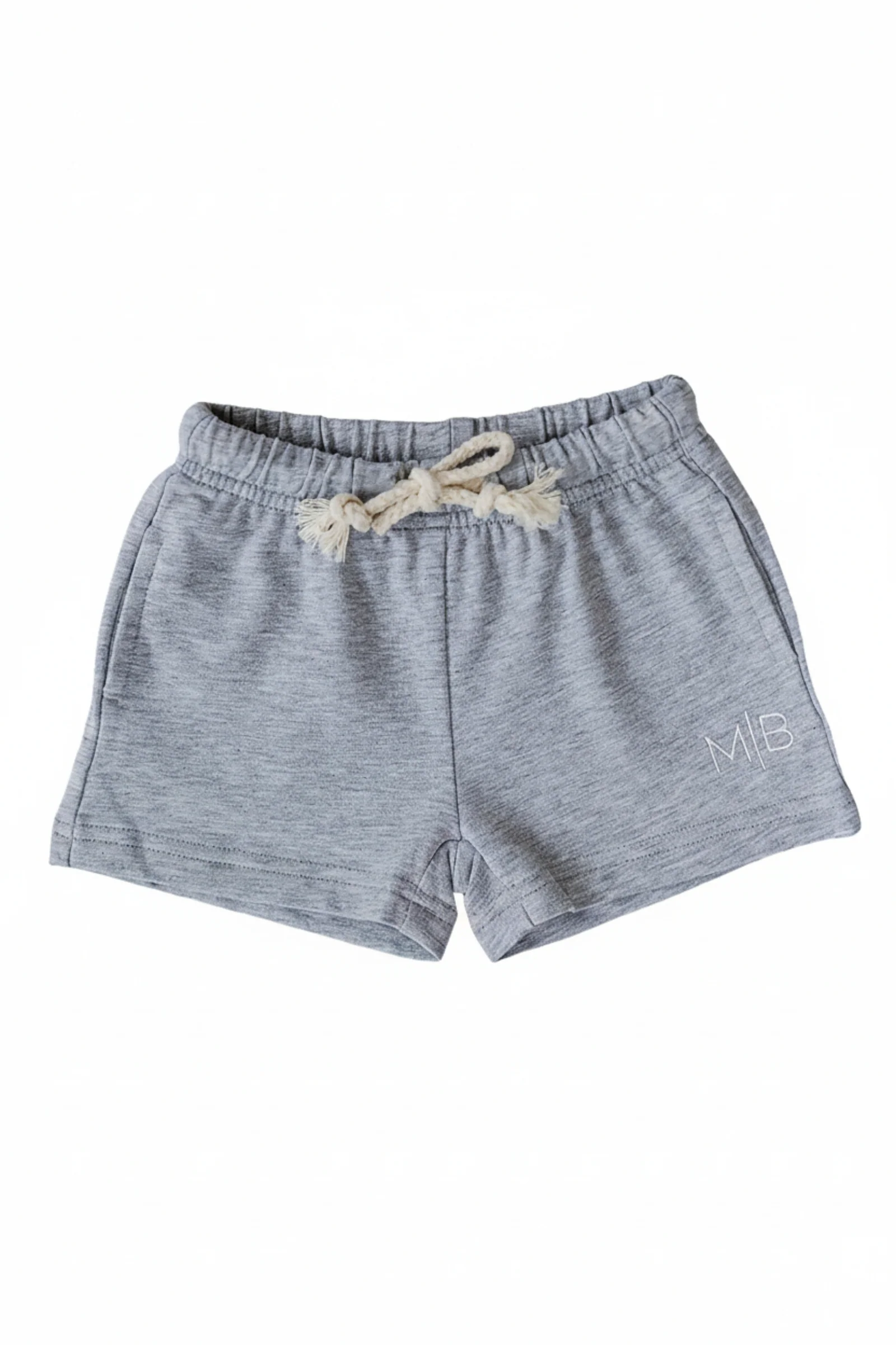 Mebie Baby Cotton Grey Pocket Shorts, Baby - Kids - Image 2