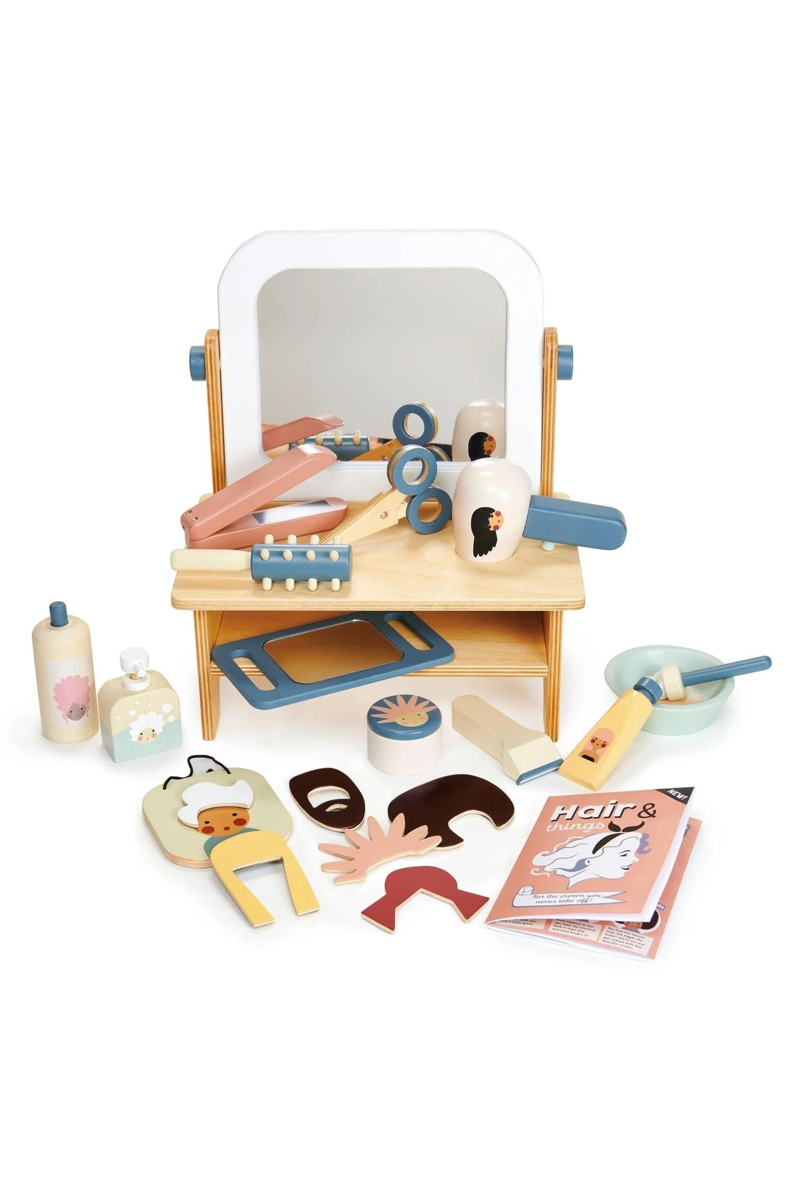 Tender Leaf Wooden Toys, Hair Salon - Image 2