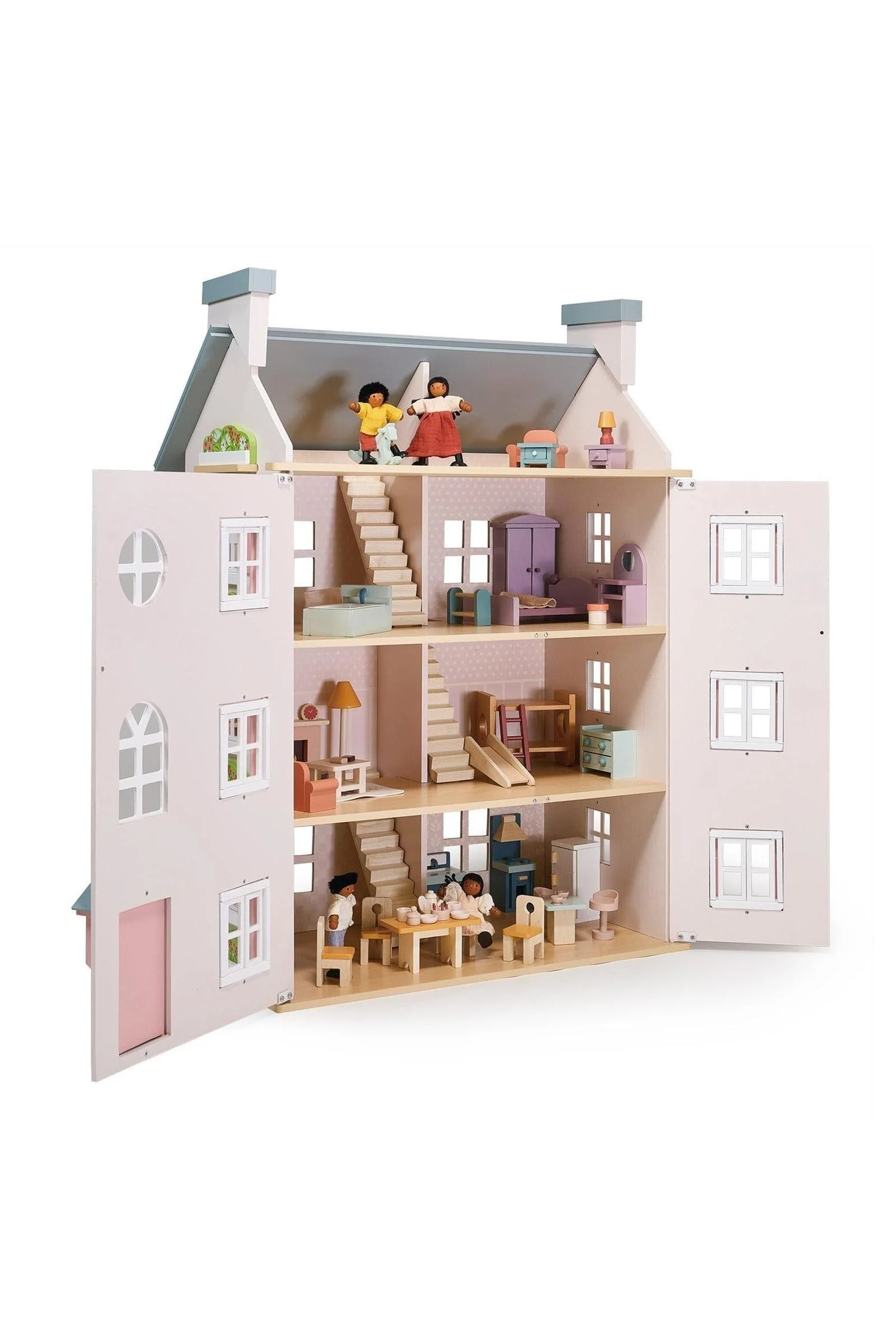 Mentari Wooden Toys, Heather Hall, DollHouse - Image 6