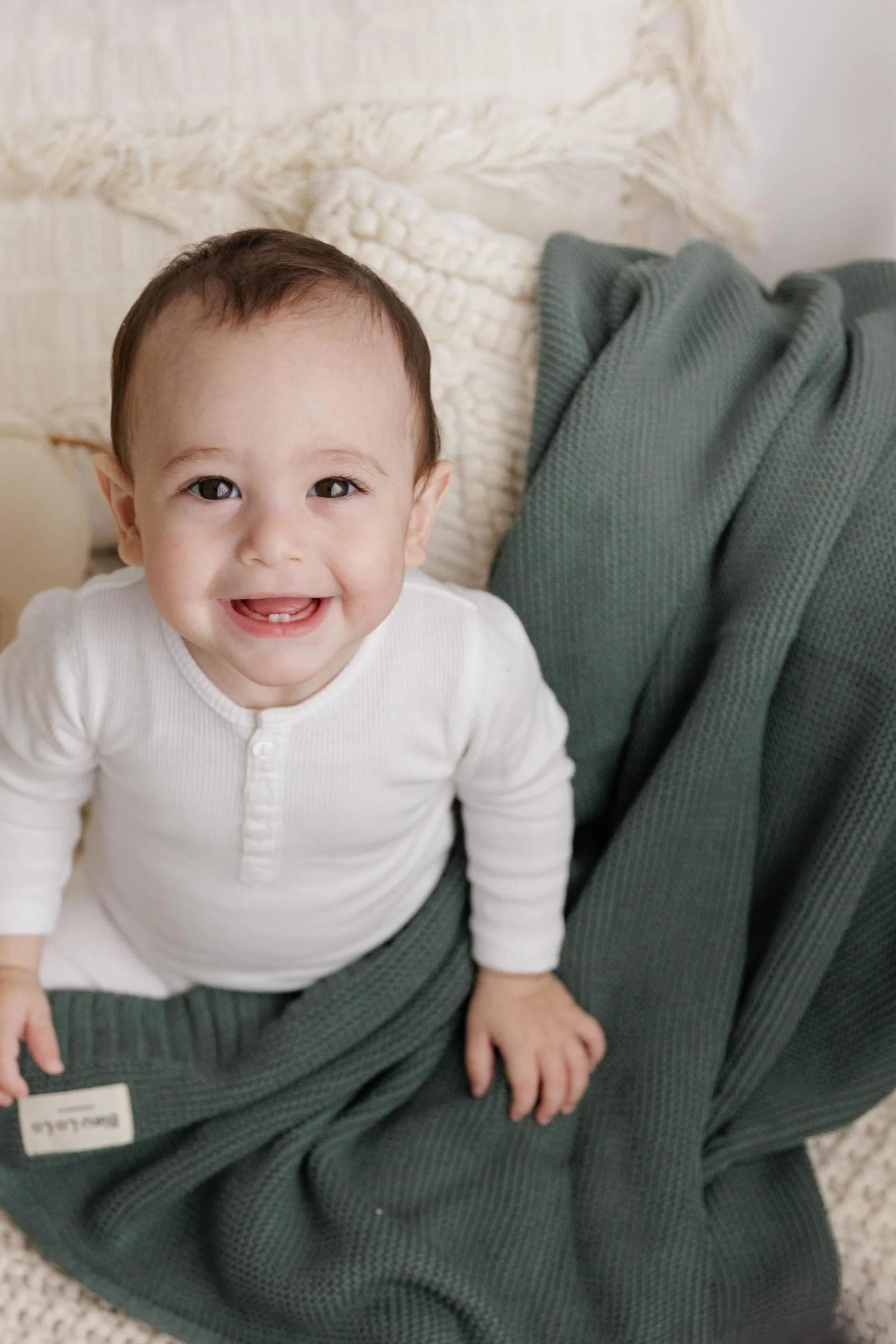 Heritage Knit - 100% Organic Cotton Luxury Knit Baby Swaddle Blanket - Image 13
