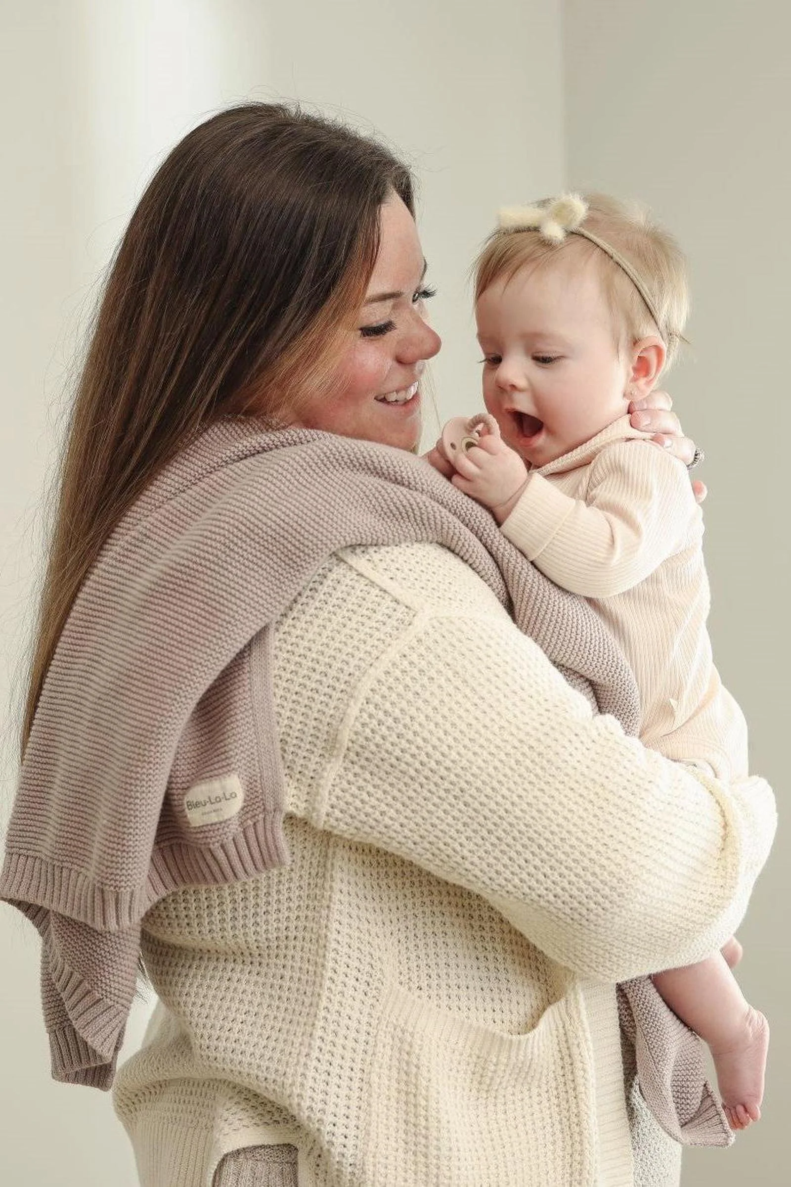 Heritage Knit - 100% Organic Cotton Luxury Knit Baby Swaddle Blanket - Image 14