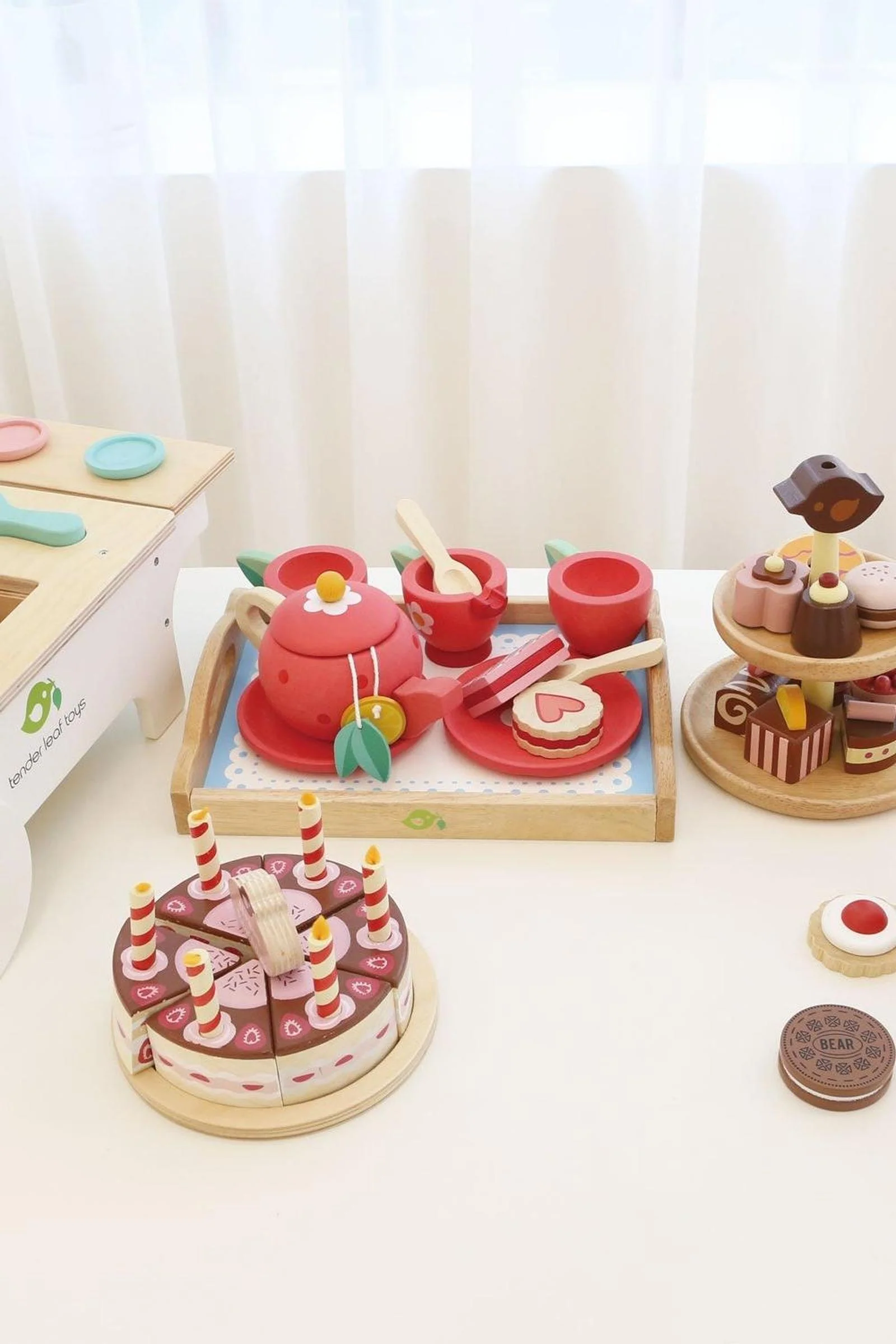 Tender Leaf Wooden Toys, Ice Cream Cart, Award Winning Toy - Image 6