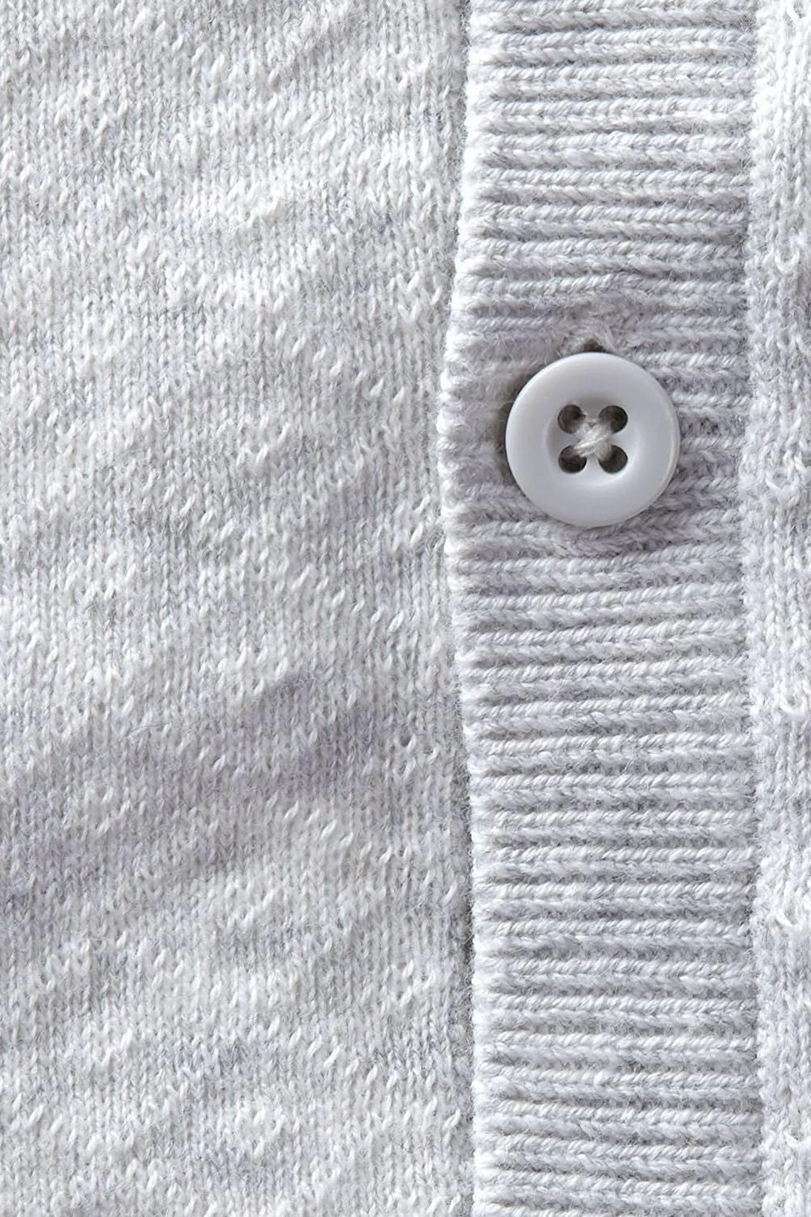 Hope & Henry Organic Cotton Jacquard Sweater Romper, Gender Neutral, Gray, Baby - Image 4