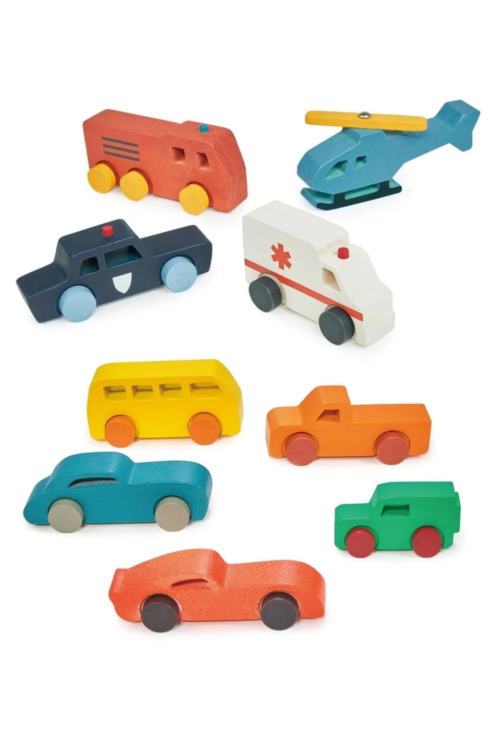 Mentari Wooden Toys, Kaleidoscope Car Collection