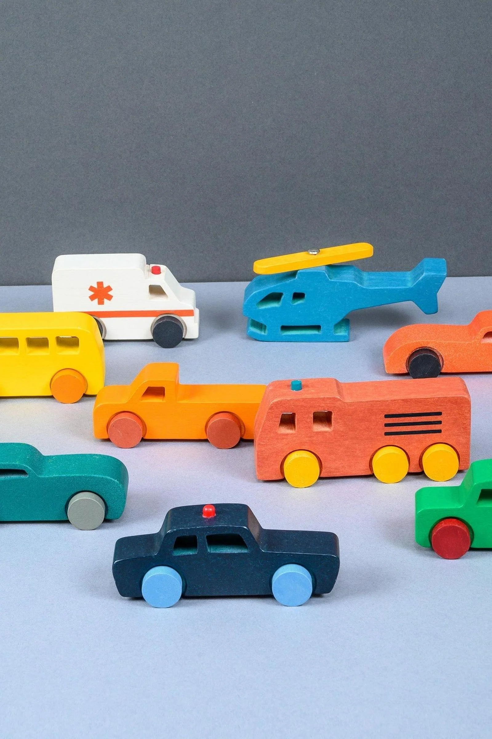 Mentari Wooden Toys, Kaleidoscope Car Collection - Image 3