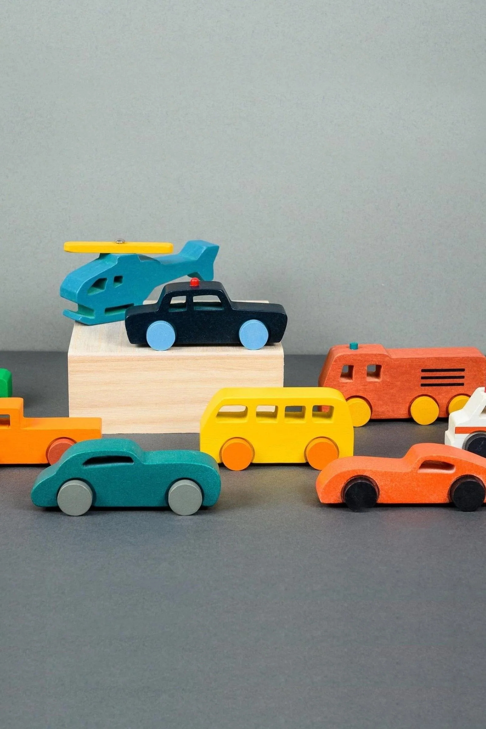 Mentari Wooden Toys, Kaleidoscope Car Collection - Image 4