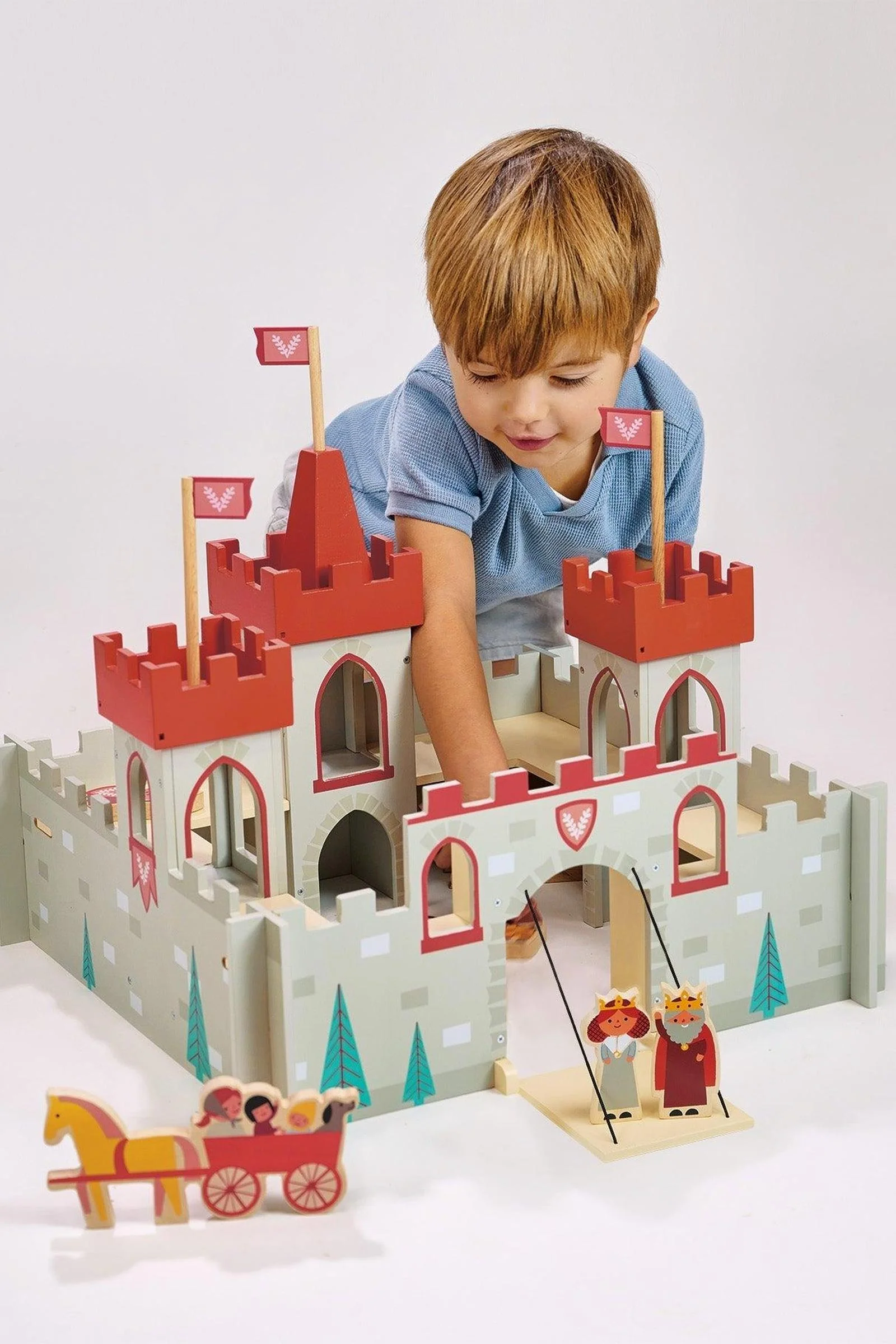 Mentari Wooden Toys, King's Castle, Toddlers - Image 3