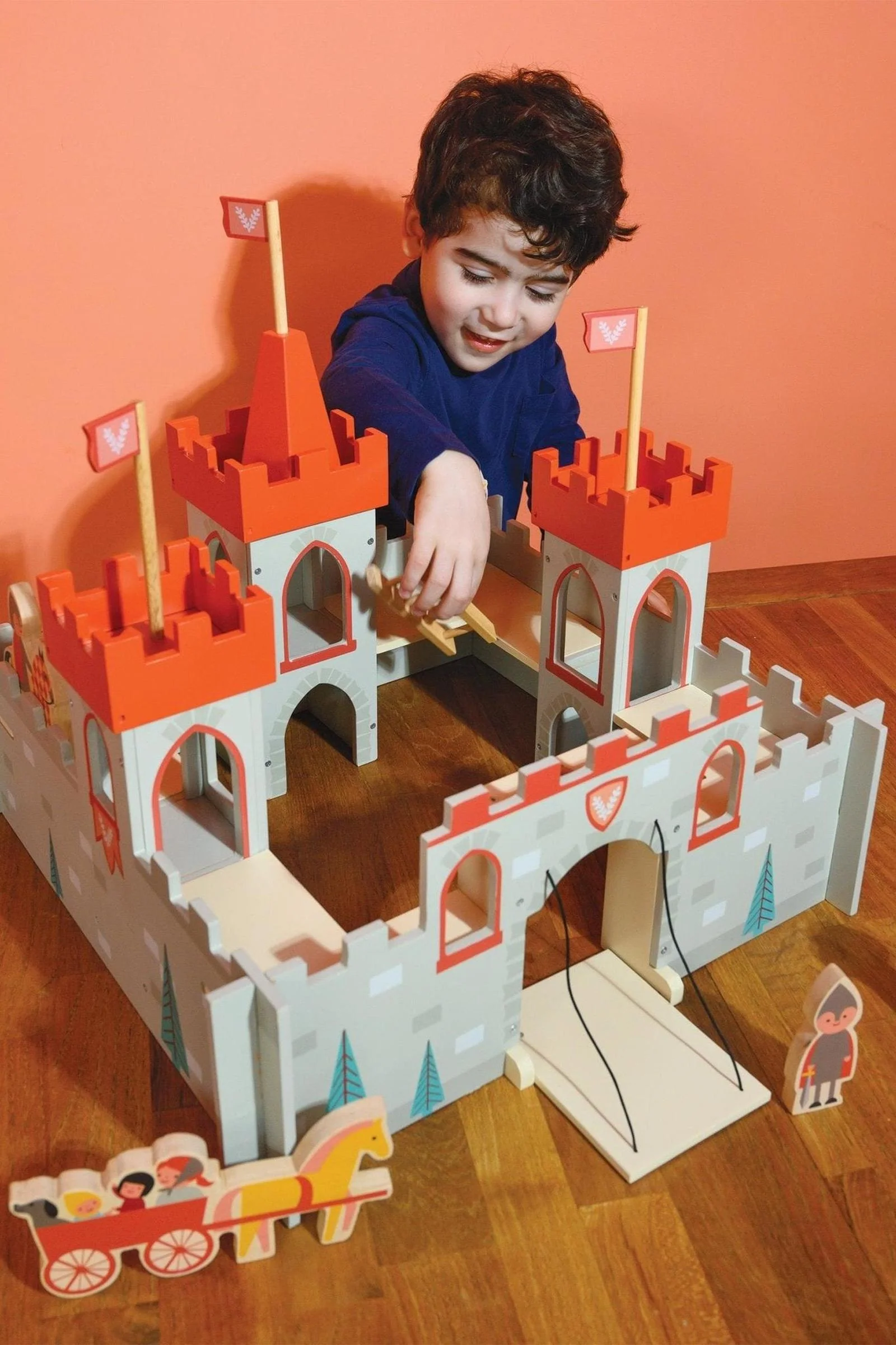Mentari Wooden Toys, King's Castle, Toddlers - Image 4
