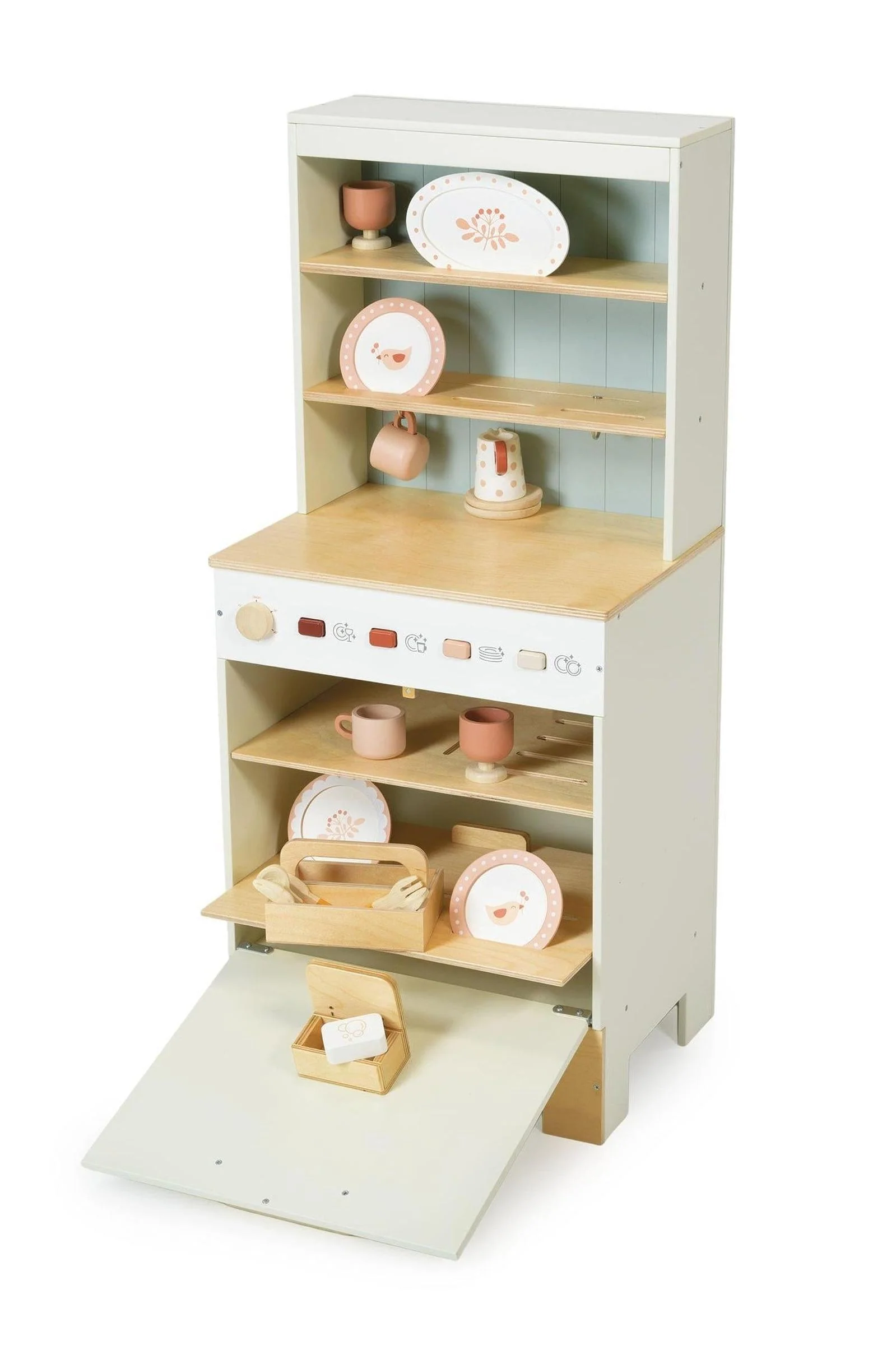 Tender Leaf Wooden Toys, Kitchen Dresser and Dishwasher - Image 3