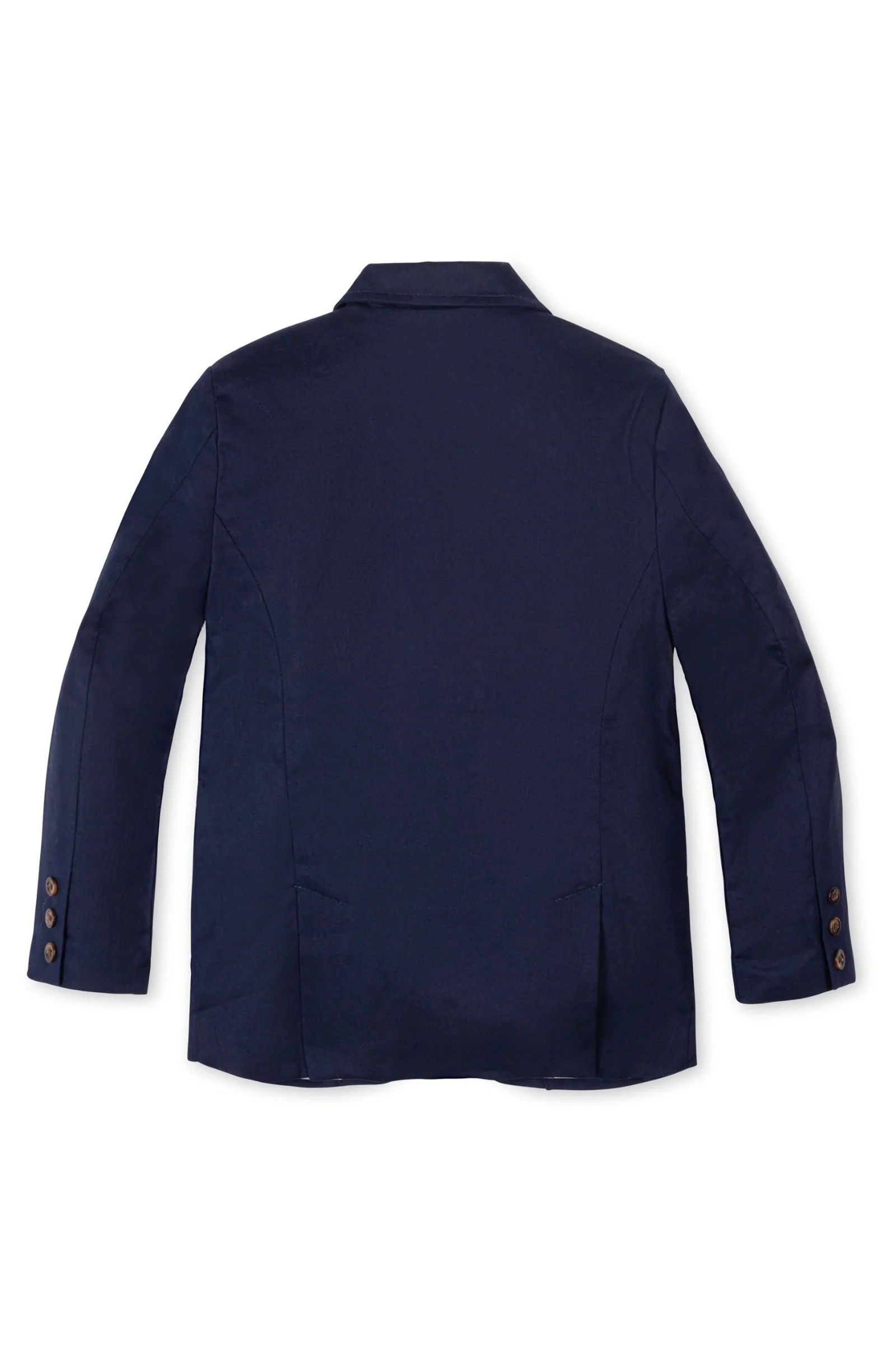 Hope & Henry Linen Suit Jacket for Boys, Navy, Sizes 2T-12 - Image 4