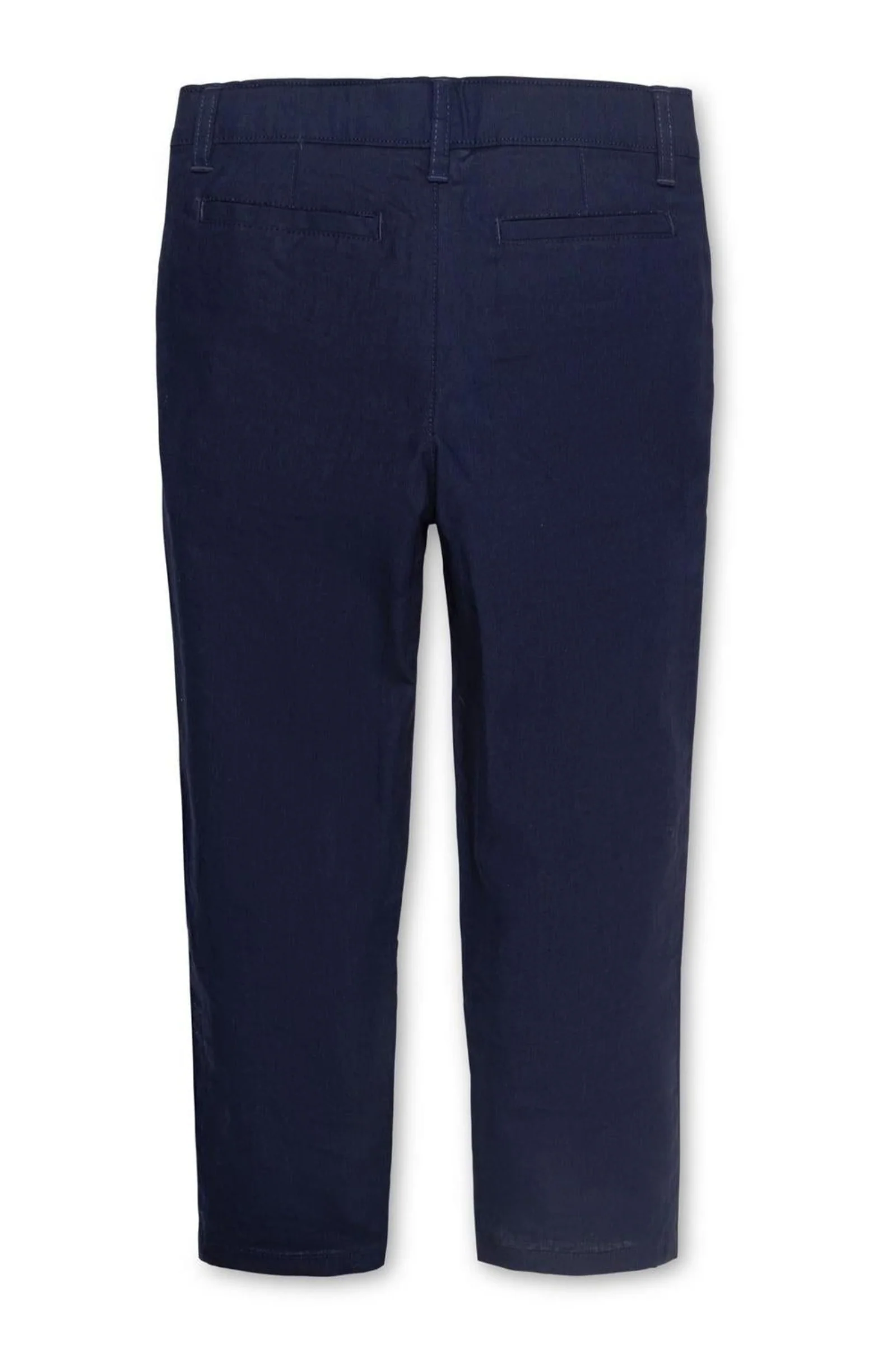 Hope & Henry Linen Suit Pants for Boys, Navy, Sizes 2T-16 - Image 4