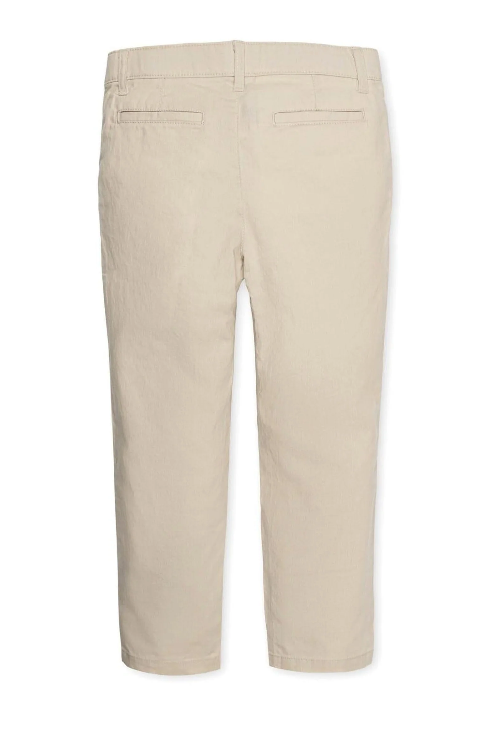 Hope & Henry Linen Suit Pant for Boys, Beige, Sizes 2T-16 - Image 4